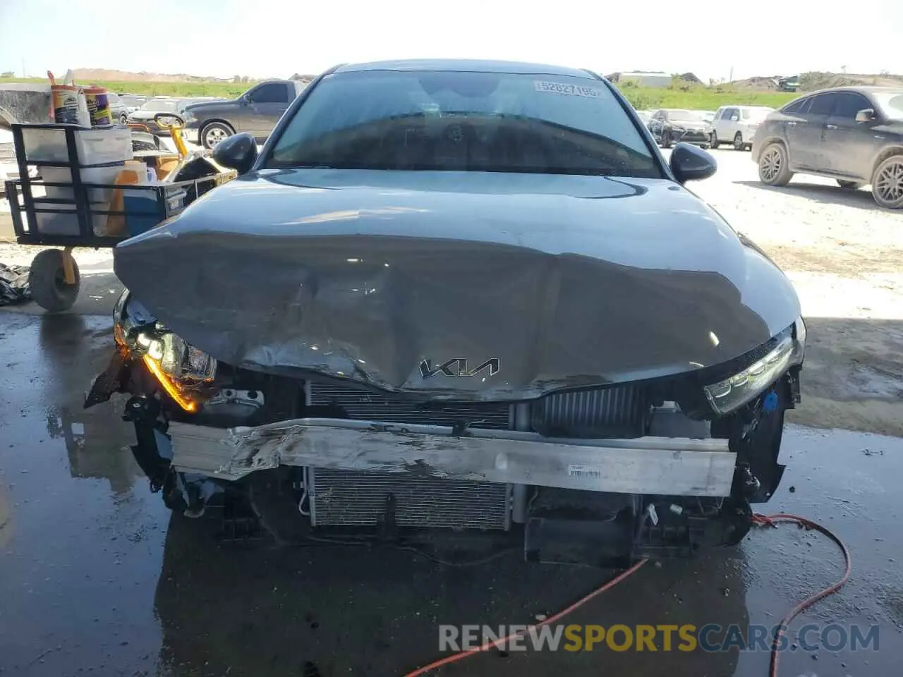 5 Photograph of a damaged car 5XXG14J25PG204224 KIA K5 2023