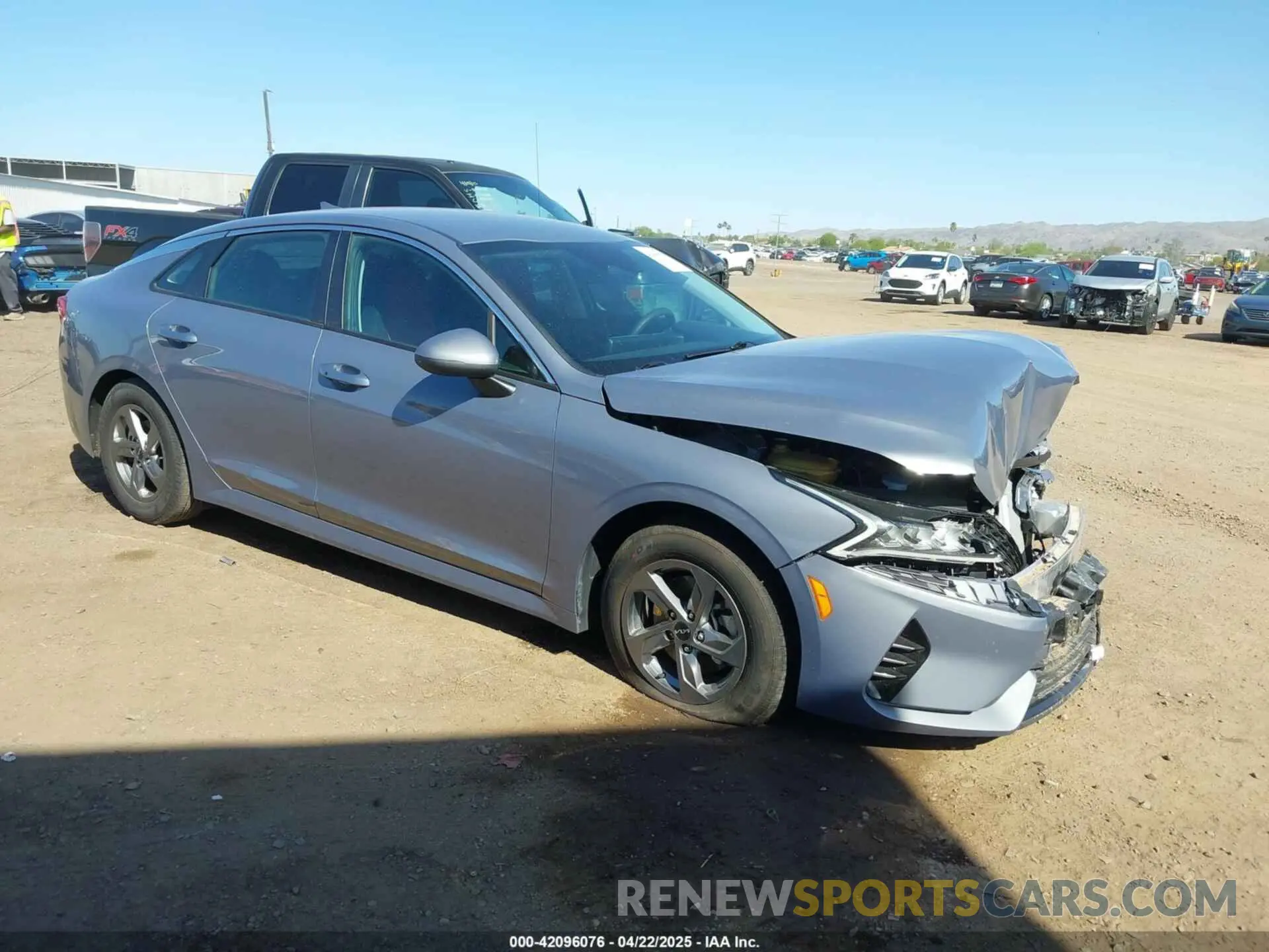 1 Photograph of a damaged car 5XXG14J25PG209827 KIA K5 2023