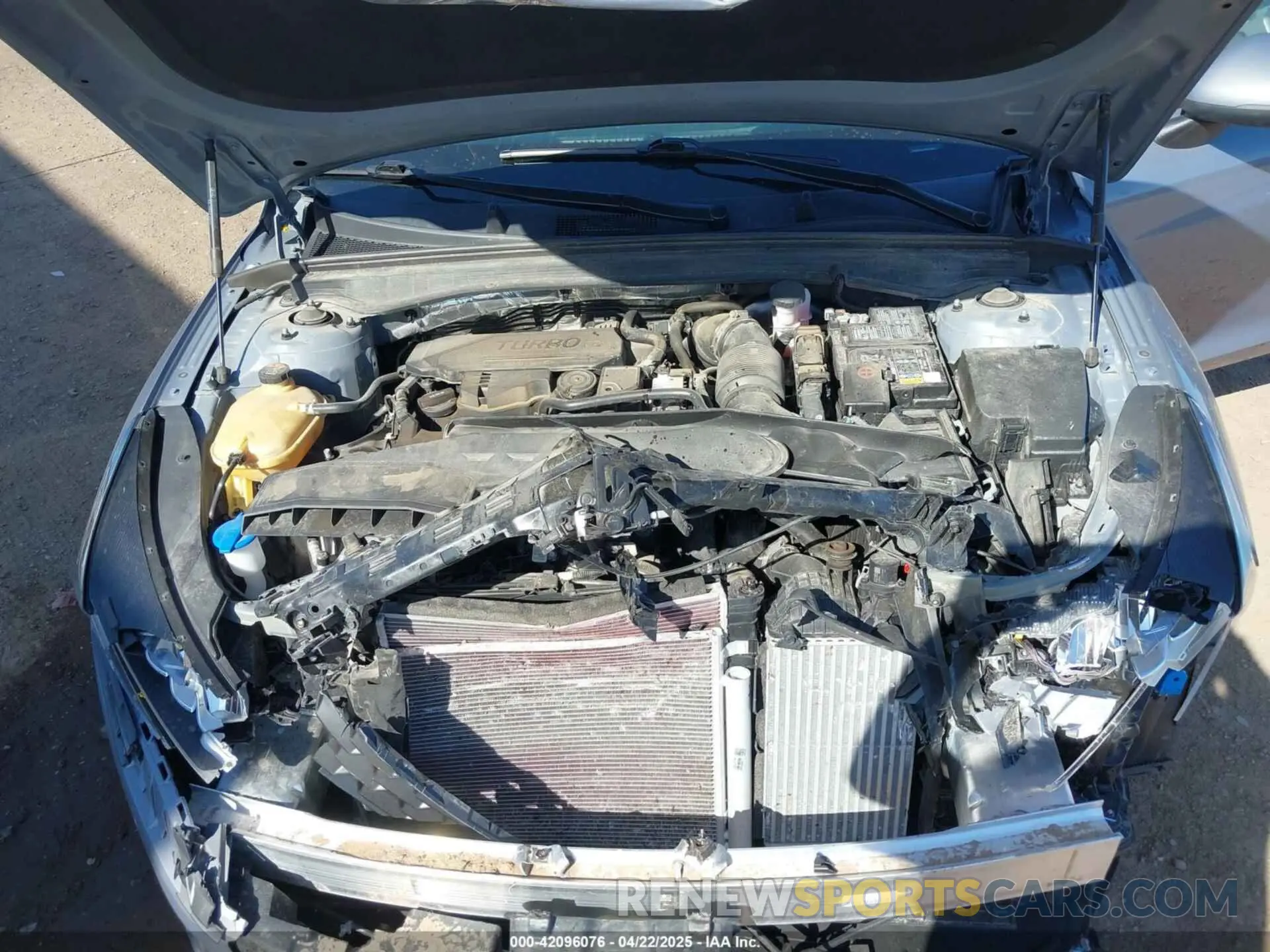 10 Photograph of a damaged car 5XXG14J25PG209827 KIA K5 2023