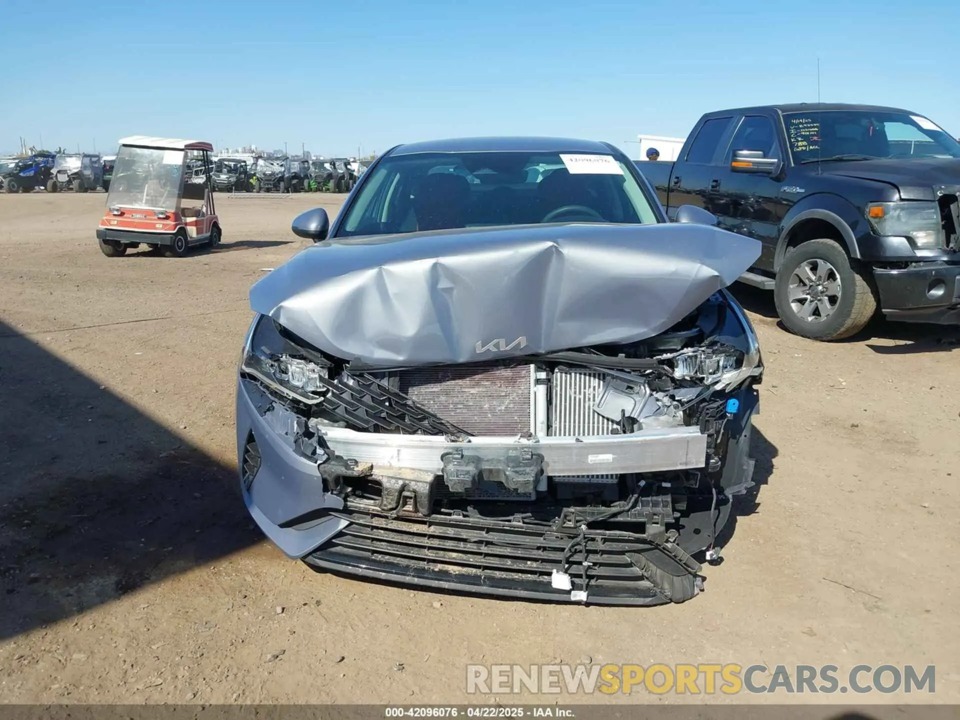 13 Photograph of a damaged car 5XXG14J25PG209827 KIA K5 2023