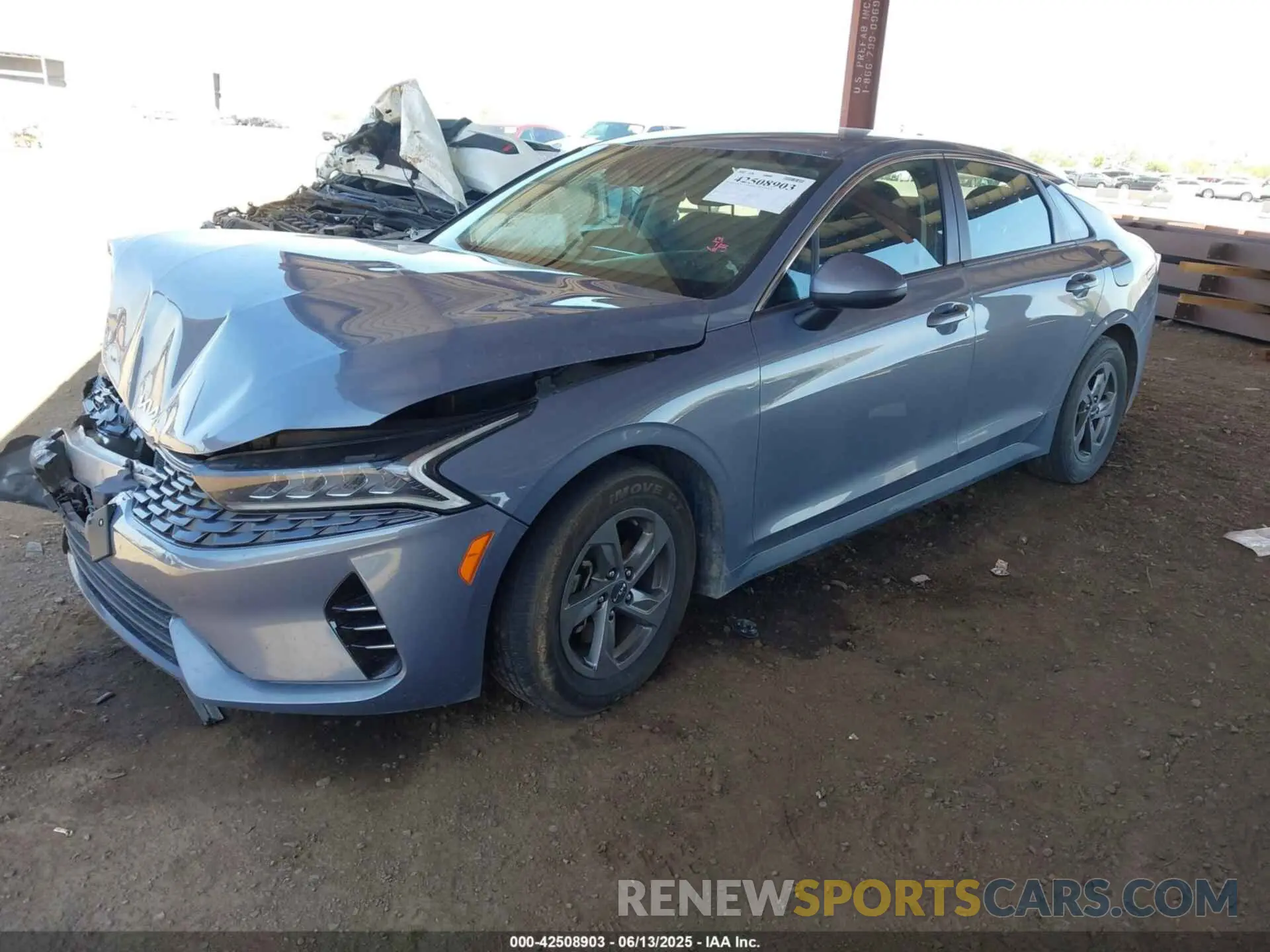 2 Photograph of a damaged car 5XXG14J25PG218074 KIA K5 2023
