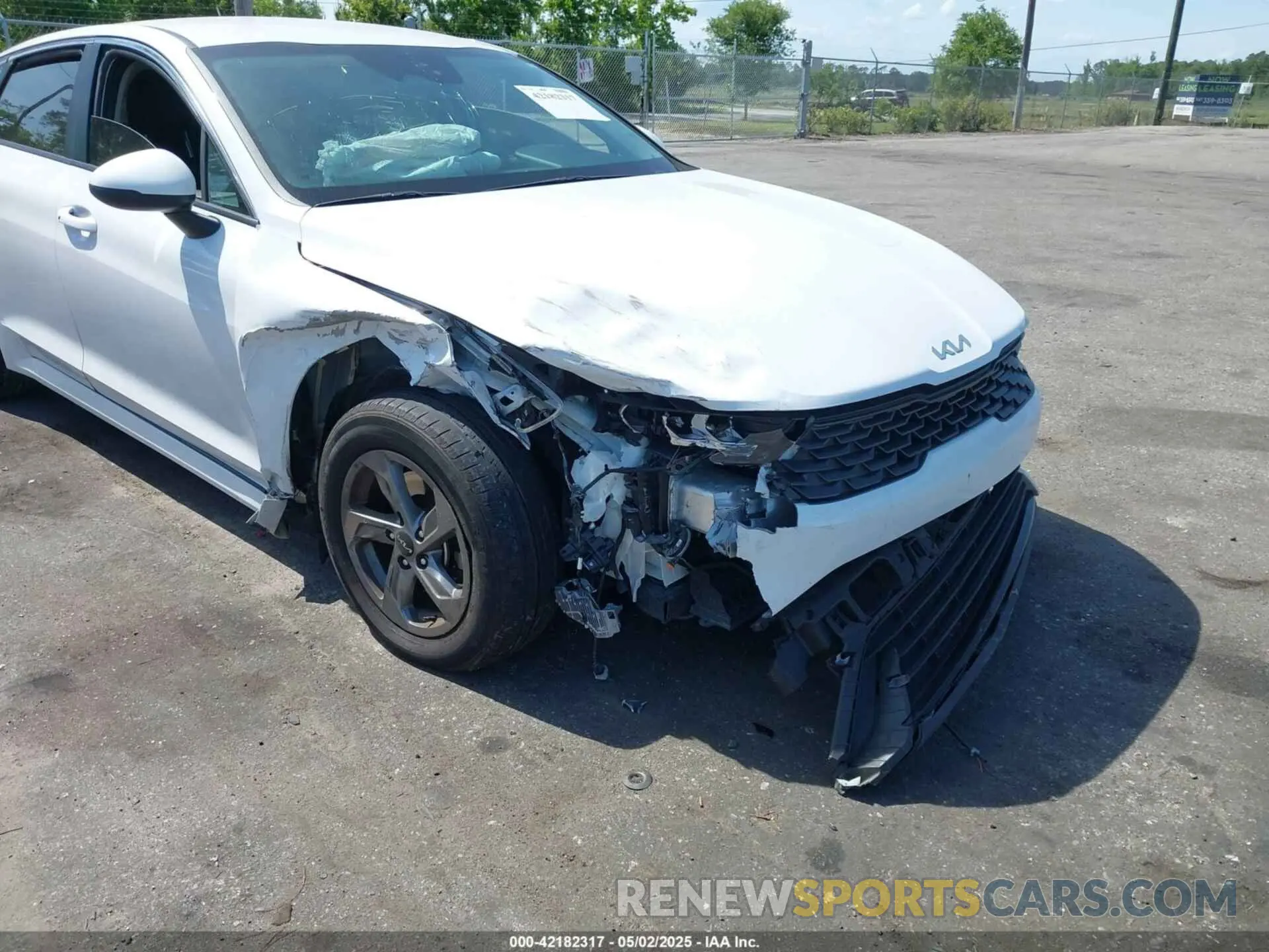 6 Photograph of a damaged car 5XXG14J26PG206595 KIA K5 2023