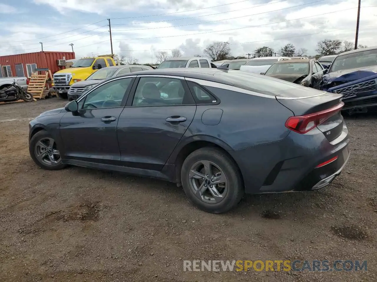 2 Photograph of a damaged car 5XXG14J27PG209070 KIA K5 2023