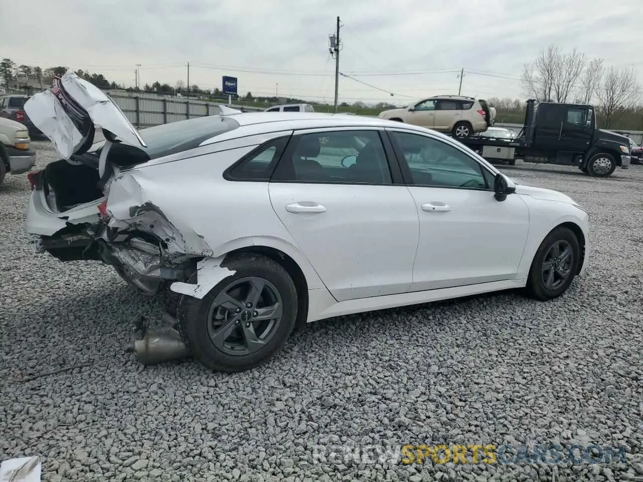 3 Photograph of a damaged car 5XXG14J27PG216035 KIA K5 2023