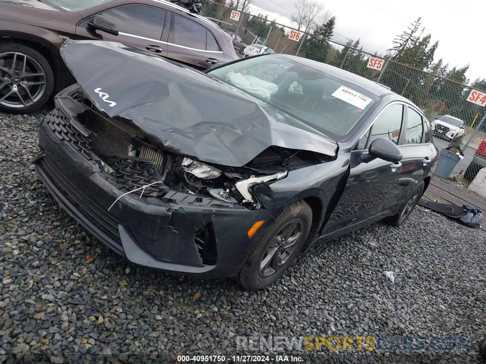 2 Photograph of a damaged car 5XXG14J28PG183403 KIA K5 2023