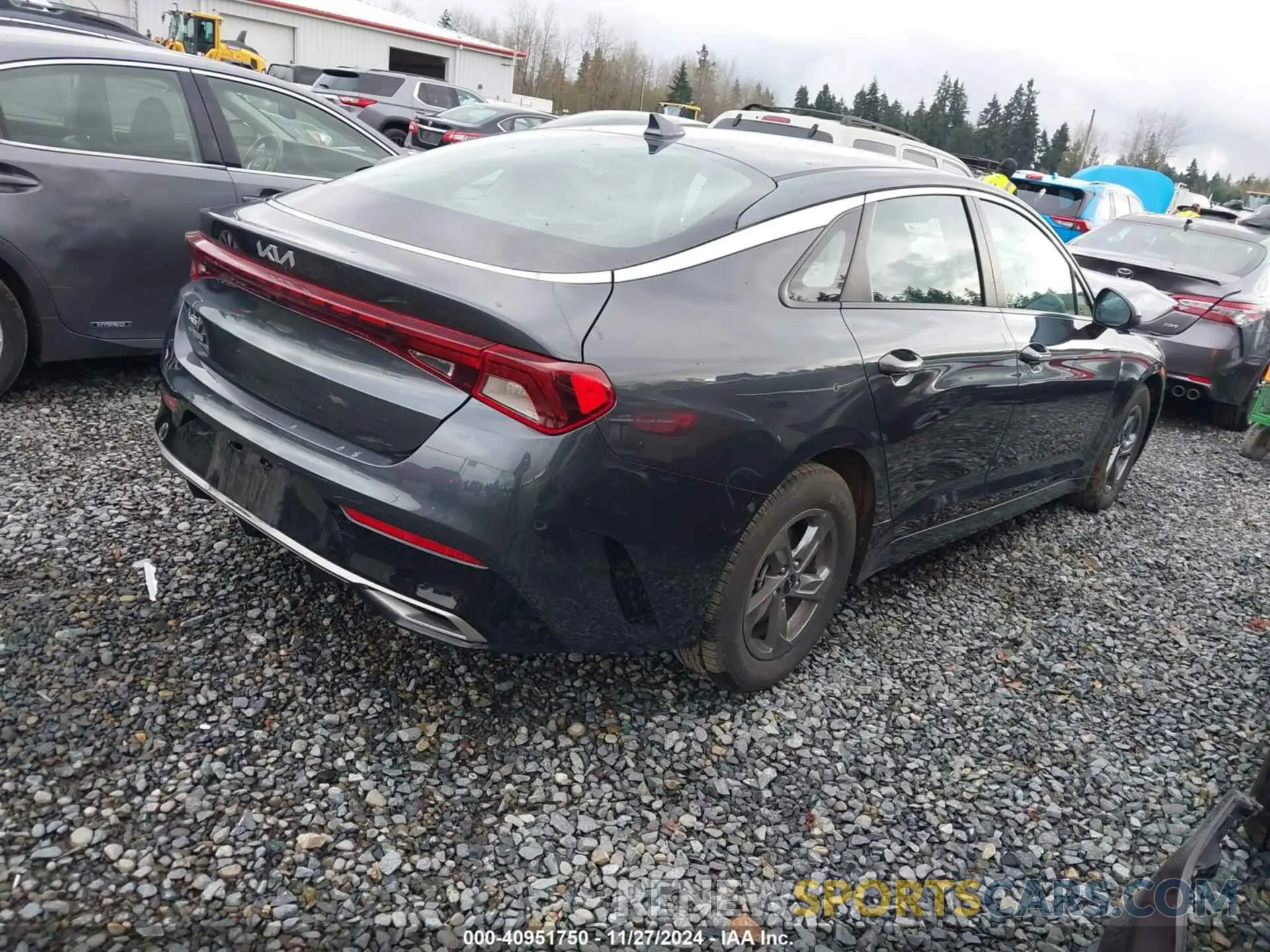4 Photograph of a damaged car 5XXG14J28PG183403 KIA K5 2023