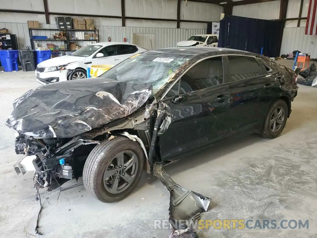 1 Photograph of a damaged car 5XXG14J28PG185233 KIA K5 2023