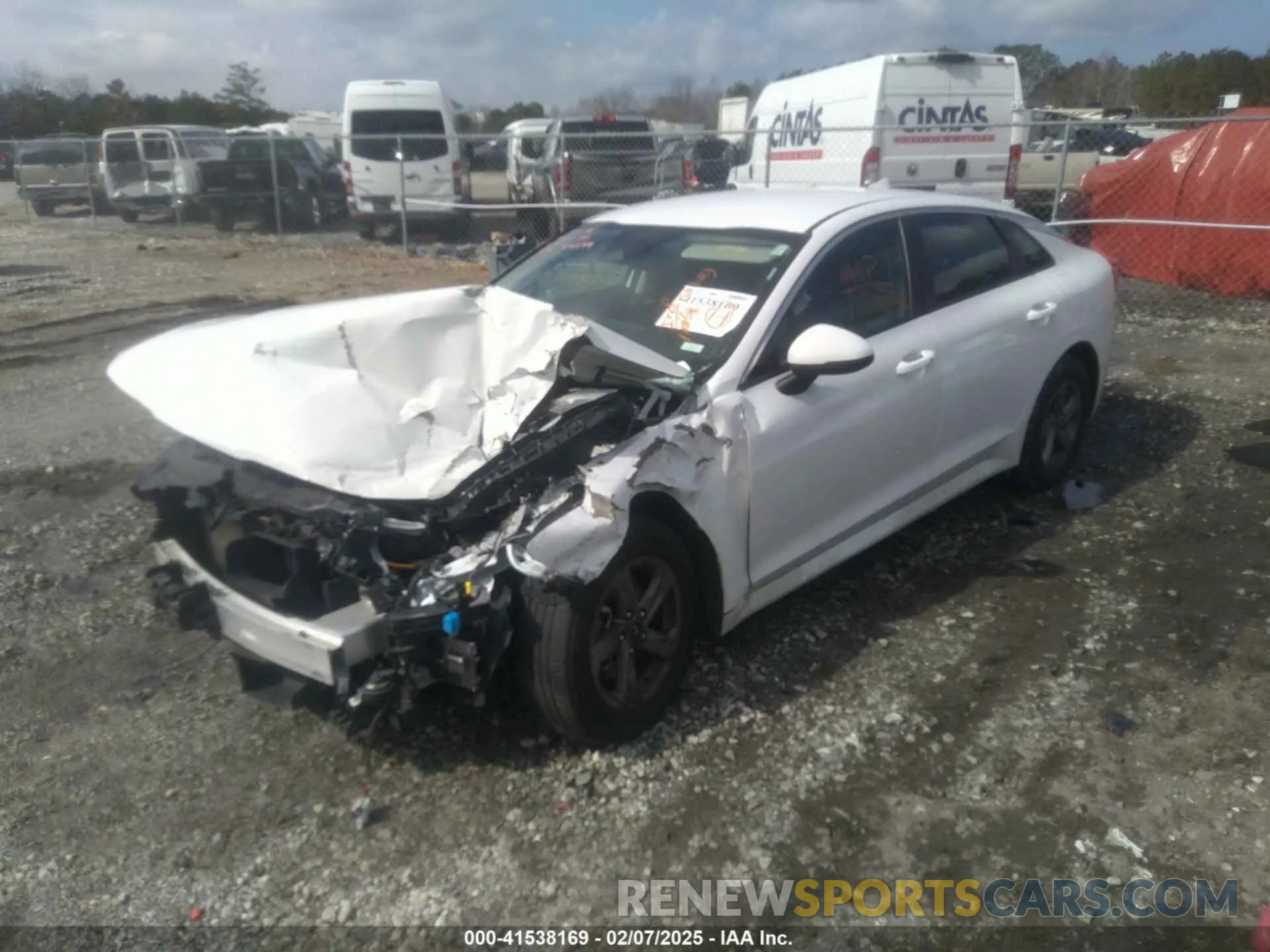 2 Photograph of a damaged car 5XXG14J28PG216299 KIA K5 2023
