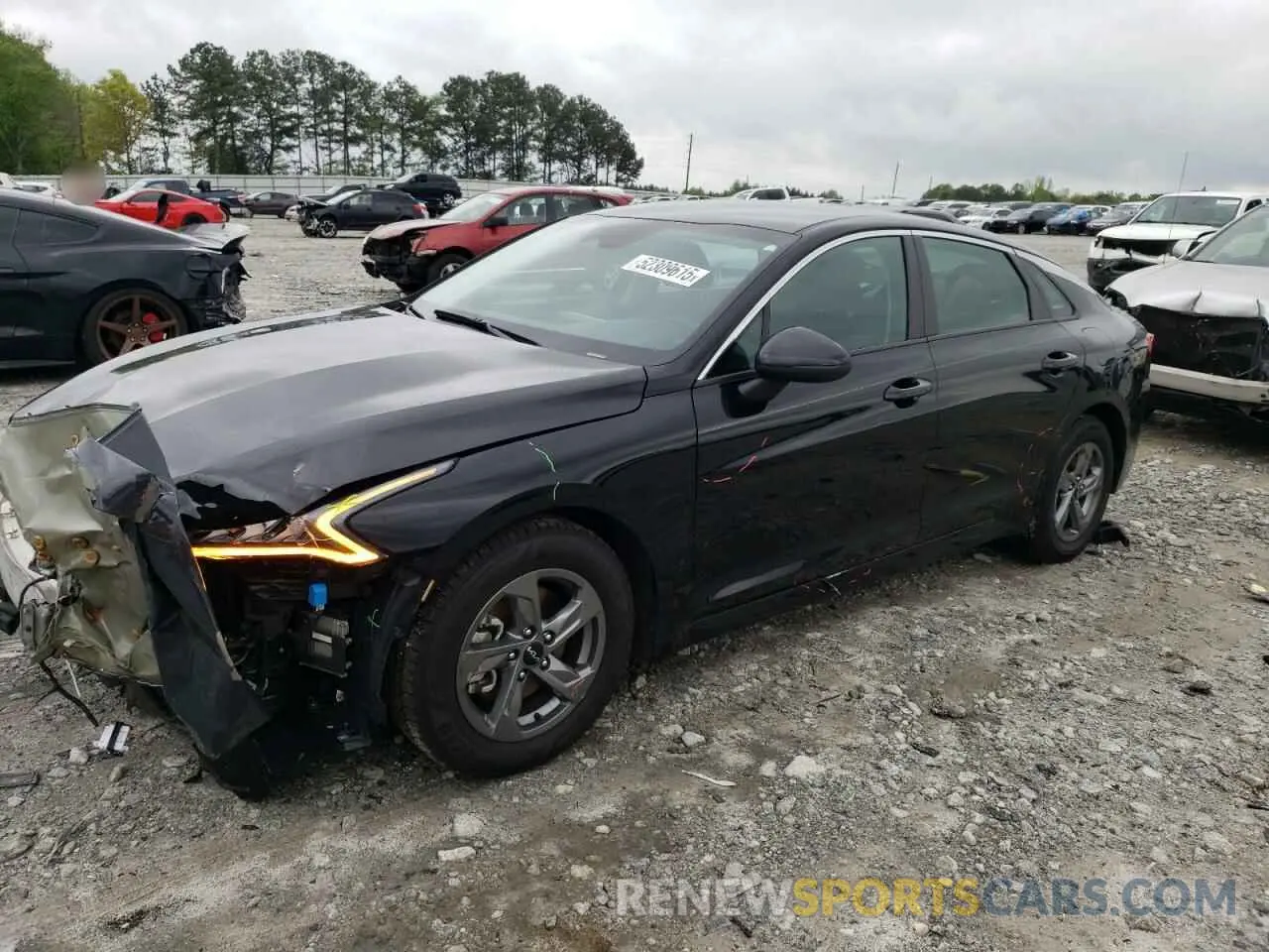 1 Photograph of a damaged car 5XXG14J29PG208602 KIA K5 2023