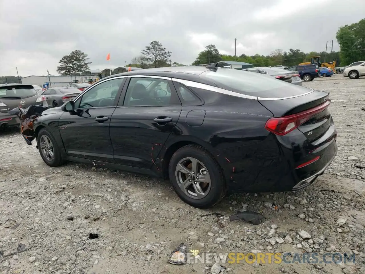 2 Photograph of a damaged car 5XXG14J29PG208602 KIA K5 2023