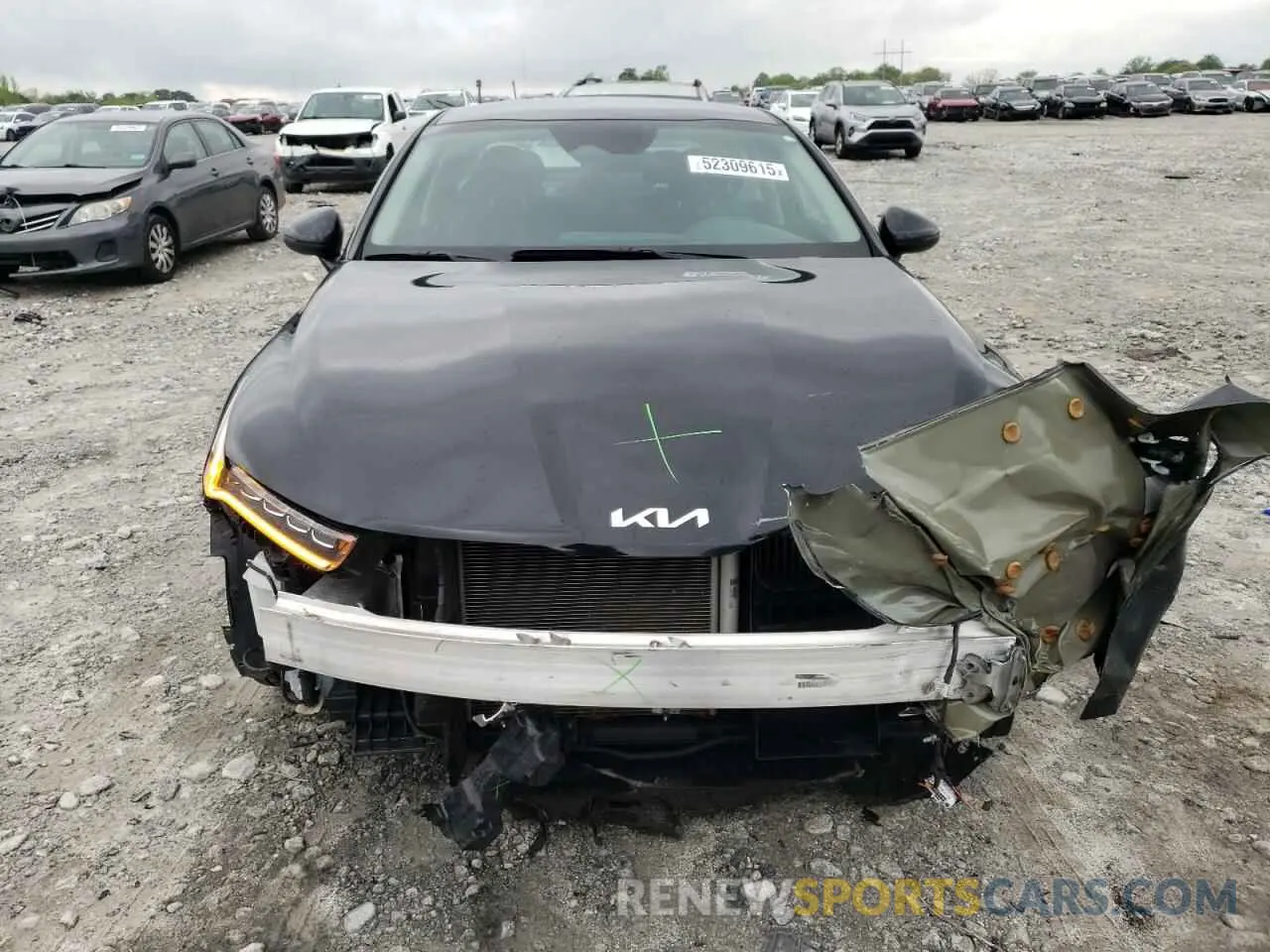 5 Photograph of a damaged car 5XXG14J29PG208602 KIA K5 2023