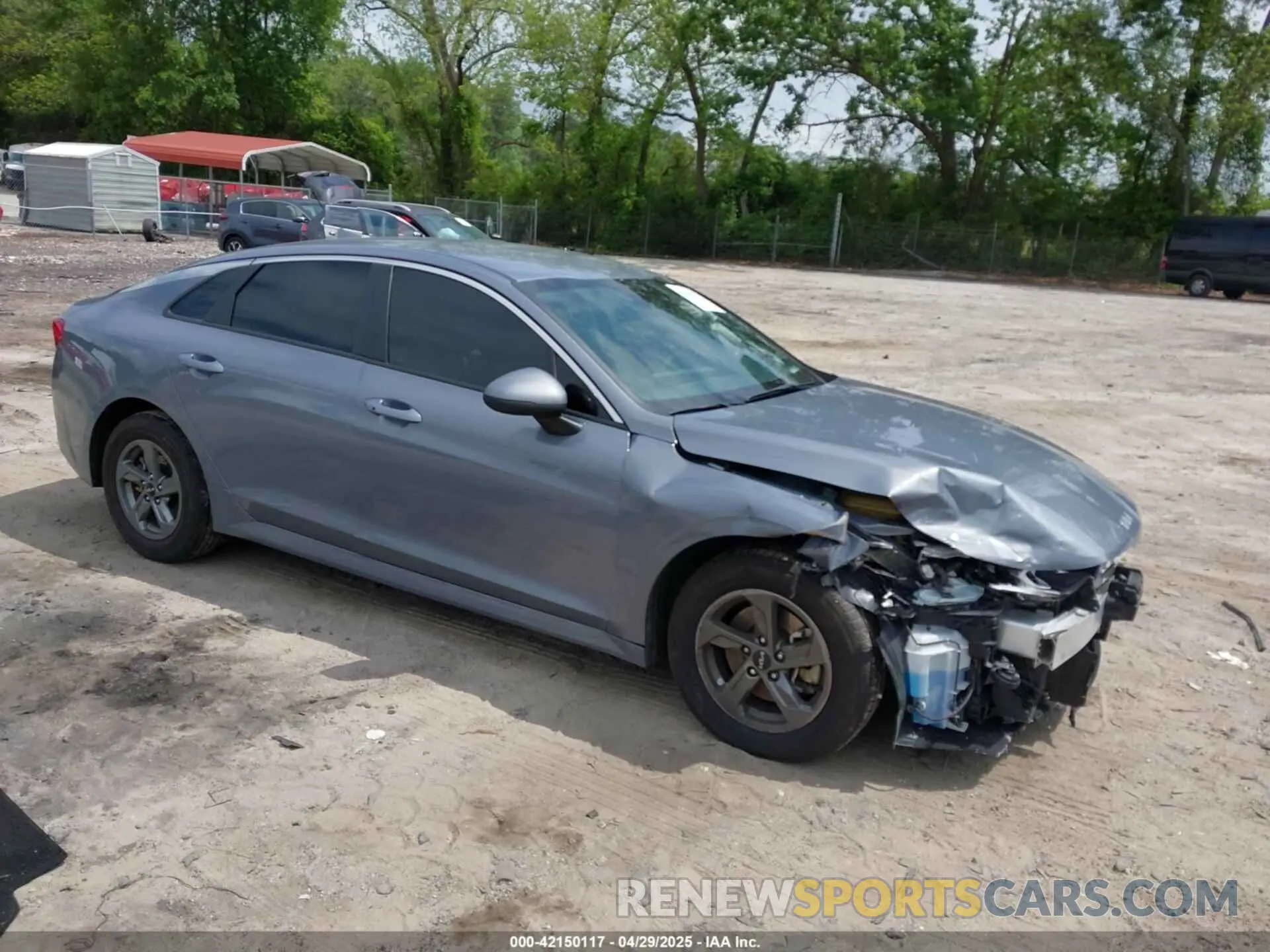 1 Photograph of a damaged car 5XXG14J2XPG216370 KIA K5 2023