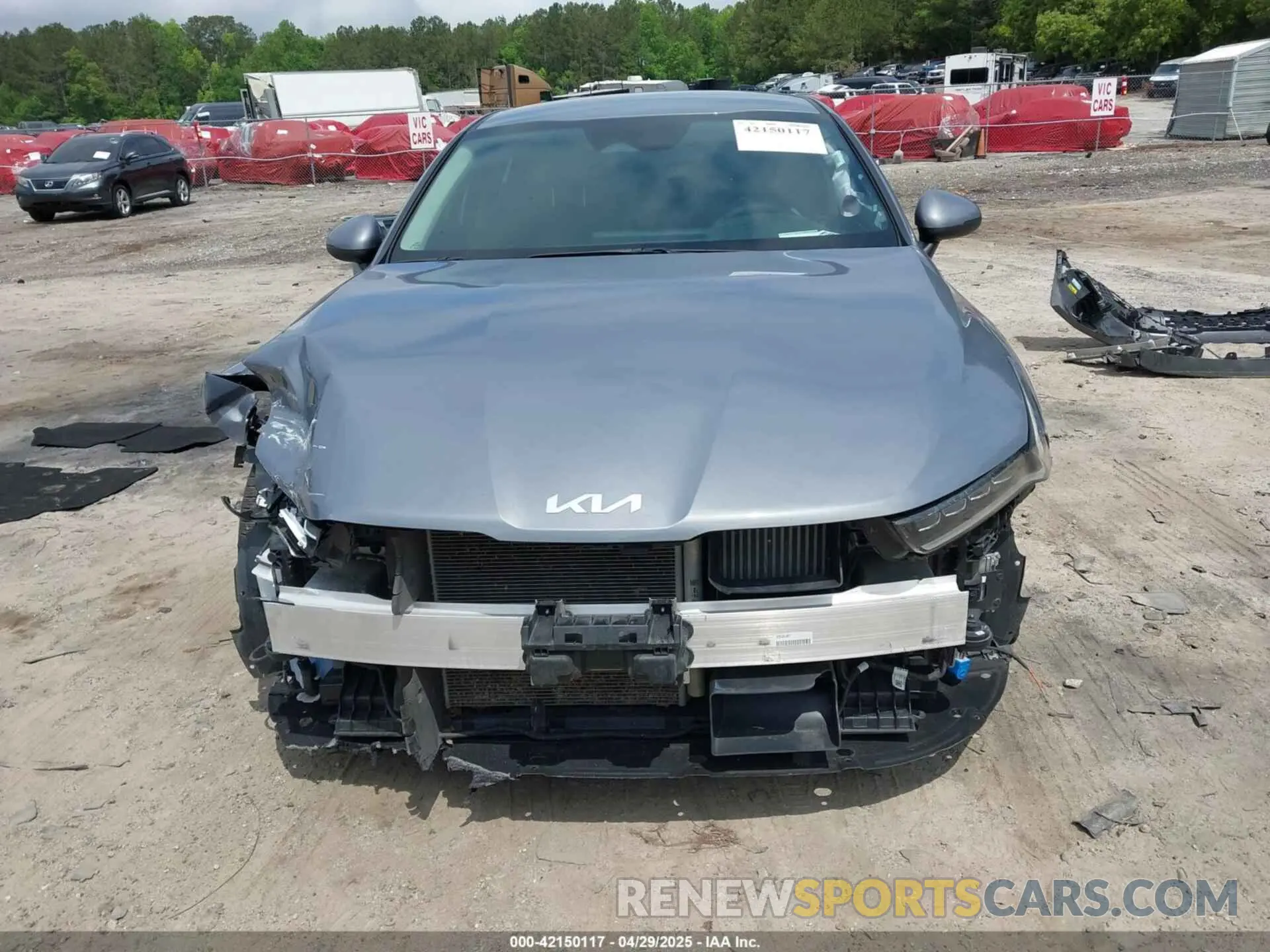 13 Photograph of a damaged car 5XXG14J2XPG216370 KIA K5 2023