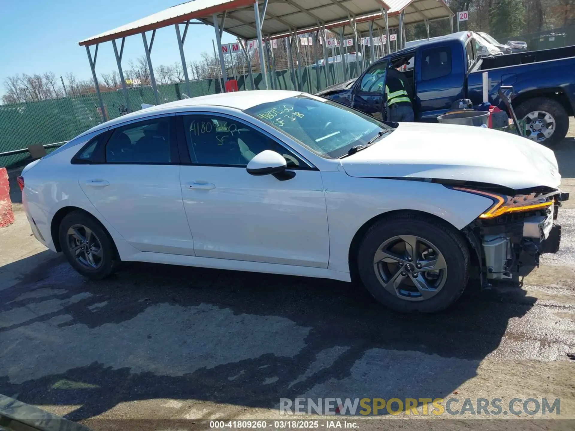 13 Photograph of a damaged car 5XXG14J2XPG220175 KIA K5 2023