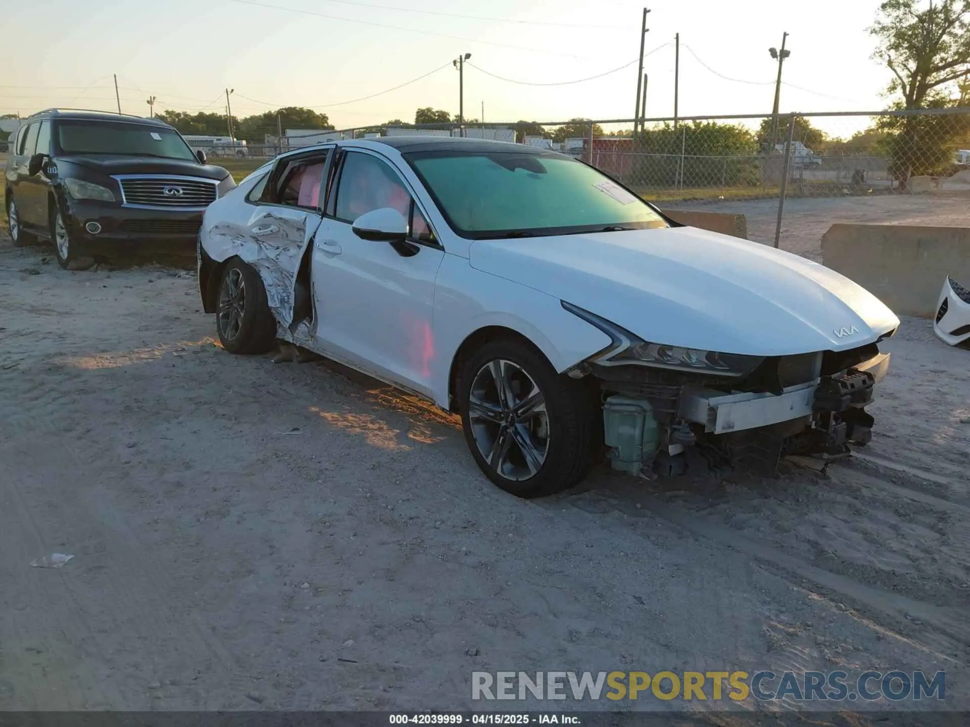 1 Photograph of a damaged car 5XXG34J22PG169121 KIA K5 2023