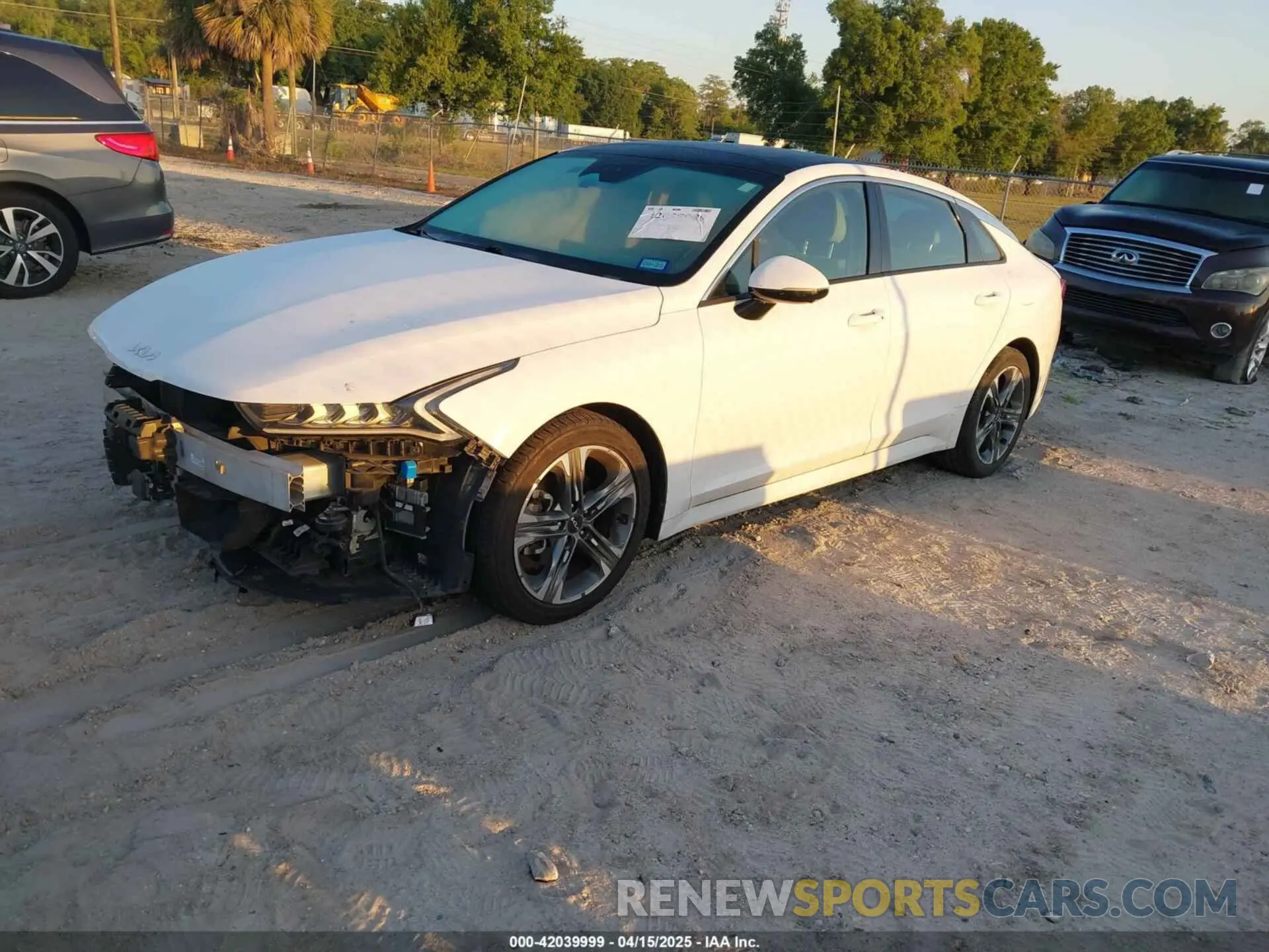 2 Photograph of a damaged car 5XXG34J22PG169121 KIA K5 2023