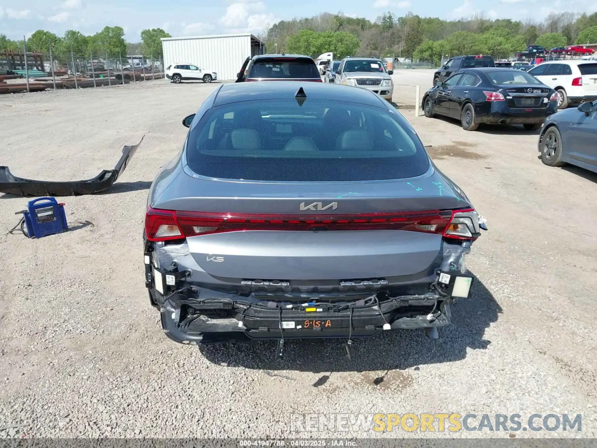 15 Photograph of a damaged car 5XXG34J24PG226046 KIA K5 2023