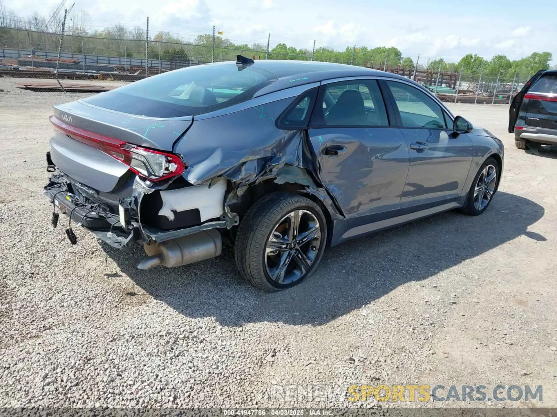 4 Photograph of a damaged car 5XXG34J24PG226046 KIA K5 2023