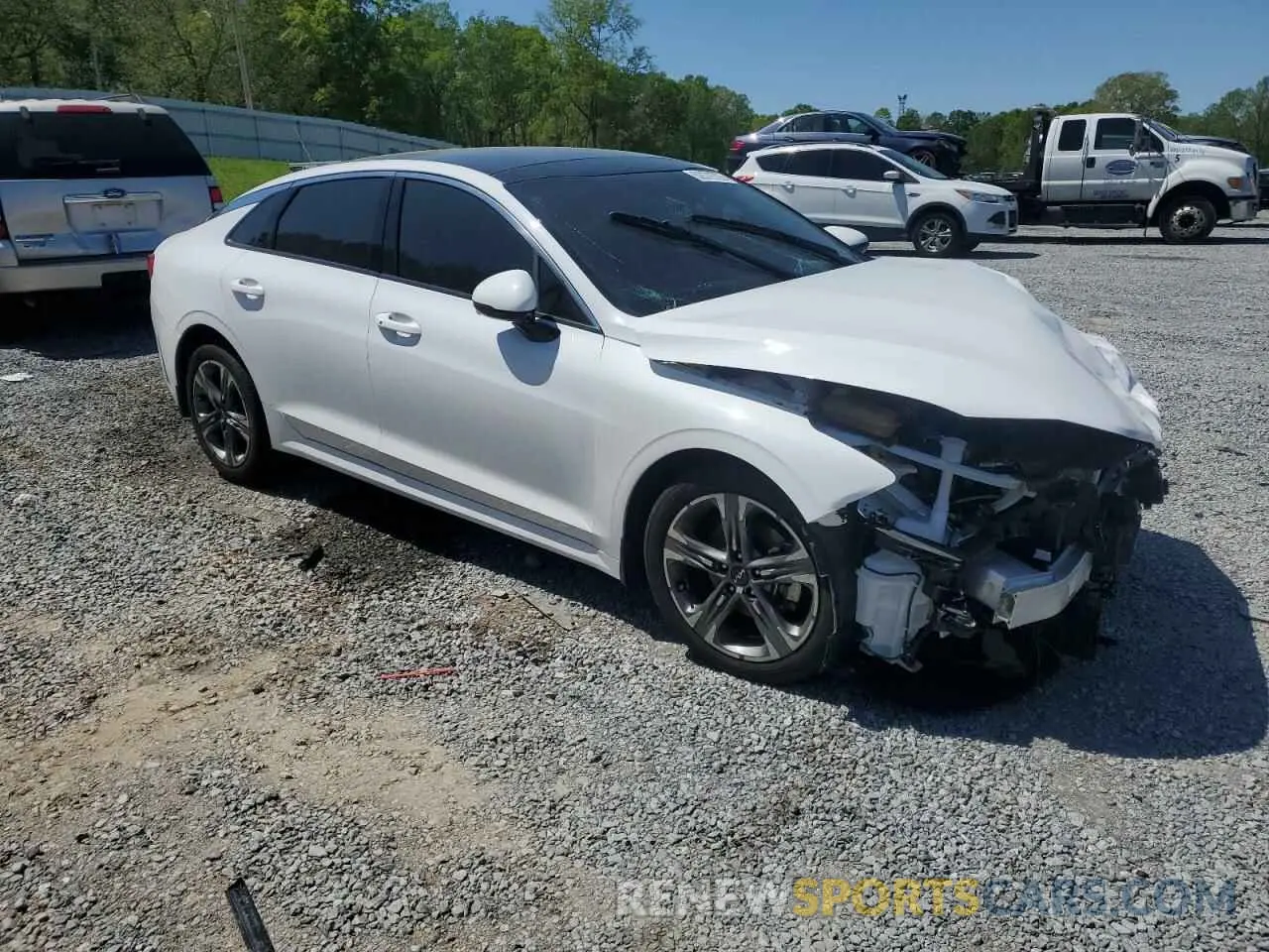 4 Photograph of a damaged car 5XXG34J29PG179063 KIA K5 2023