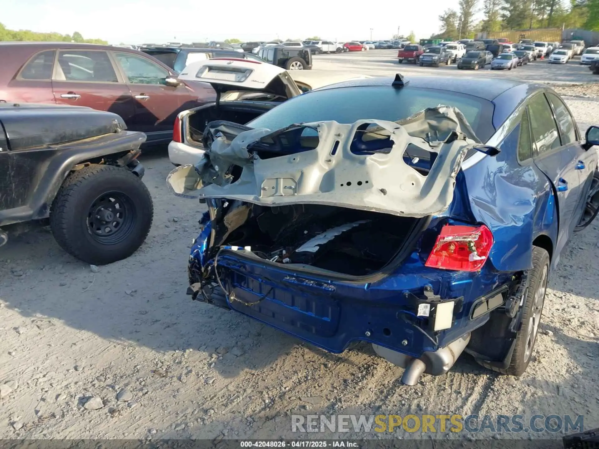 17 Photograph of a damaged car 5XXG34J2XPG216668 KIA K5 2023