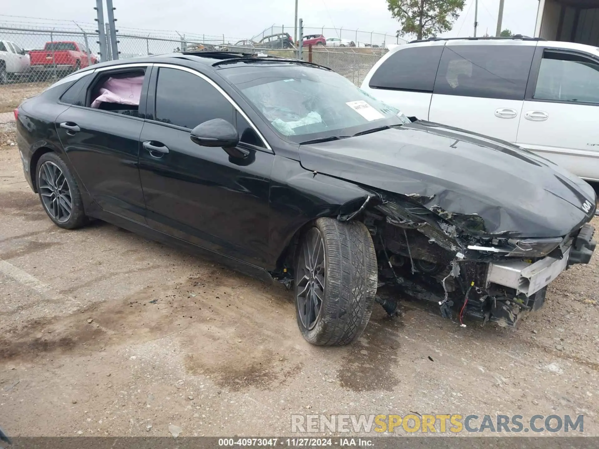1 Photograph of a damaged car 5XXG44J83PG200331 KIA K5 2023