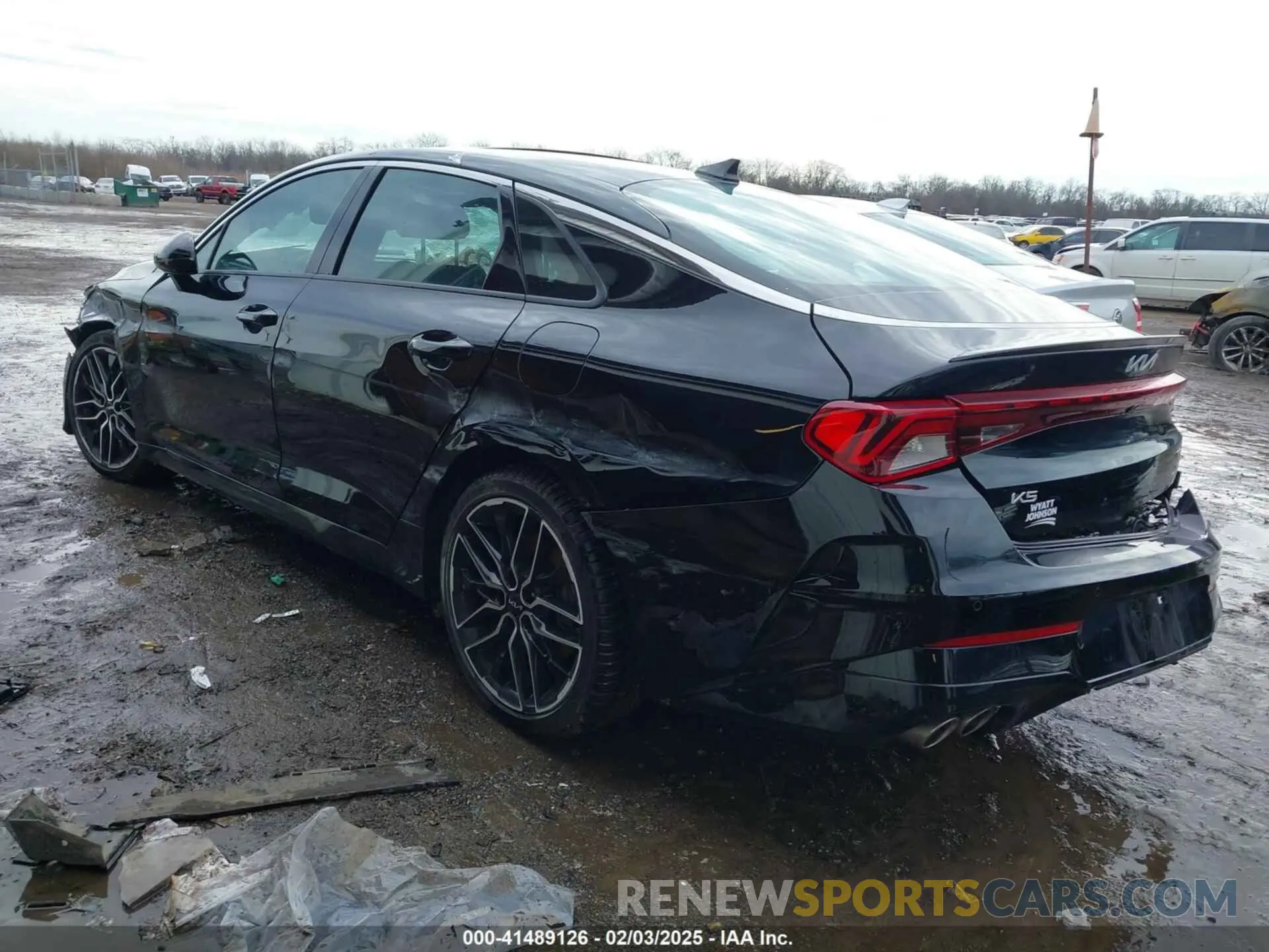 3 Photograph of a damaged car 5XXG44J84PG172815 KIA K5 2023