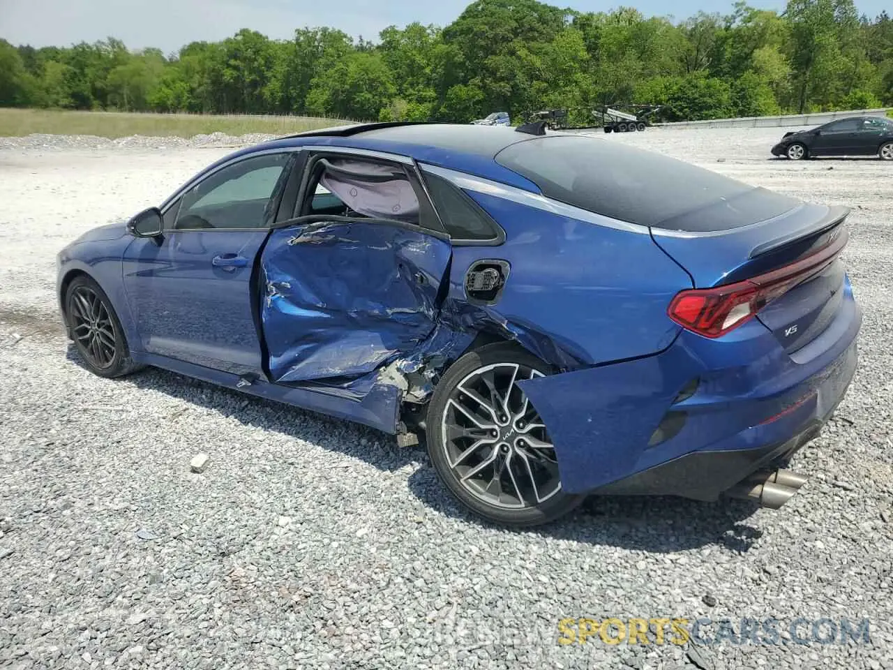 2 Photograph of a damaged car 5XXG44J8XPG176528 KIA K5 2023