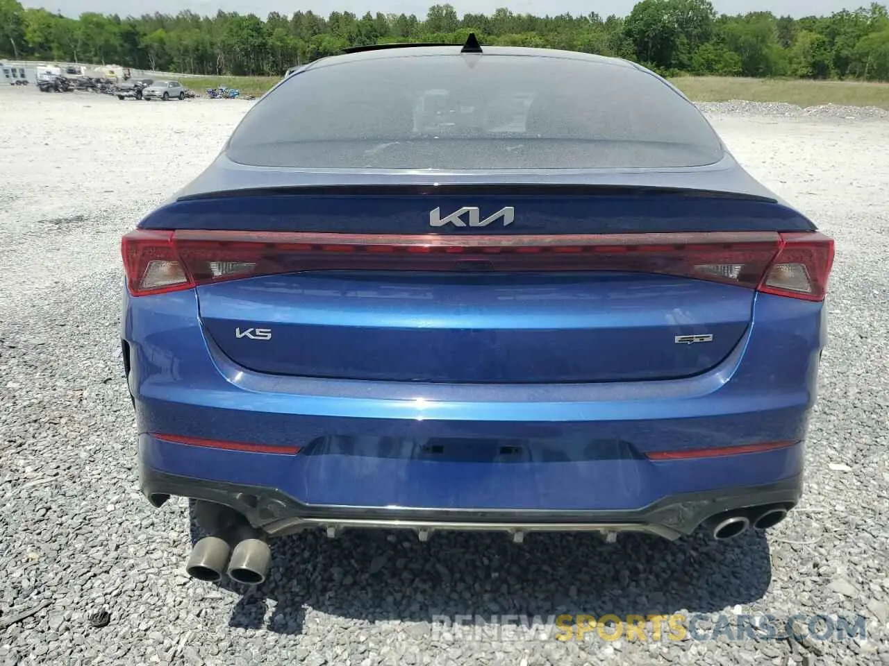 6 Photograph of a damaged car 5XXG44J8XPG176528 KIA K5 2023
