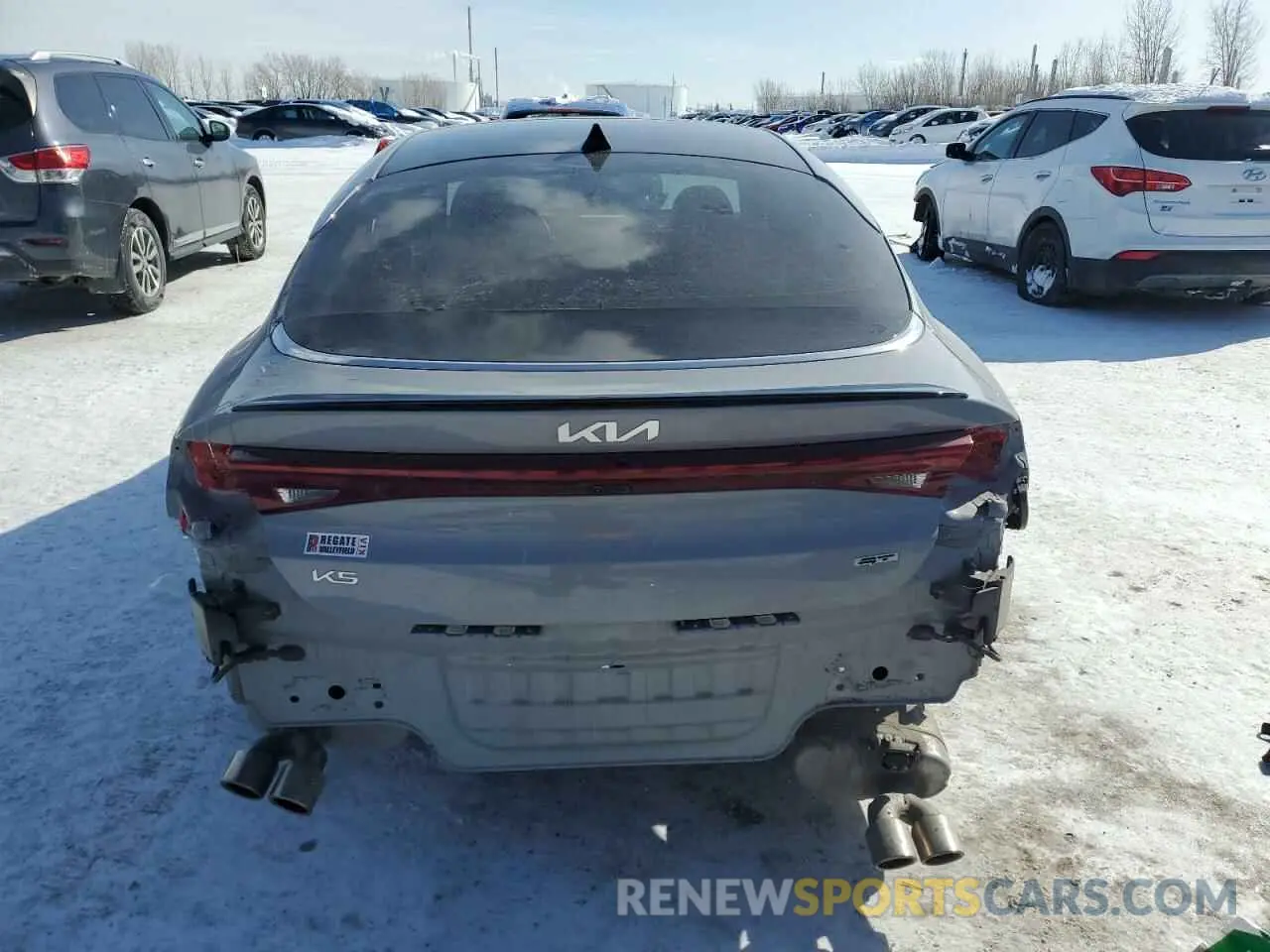6 Photograph of a damaged car 5XXG44J8XPG177257 KIA K5 2023