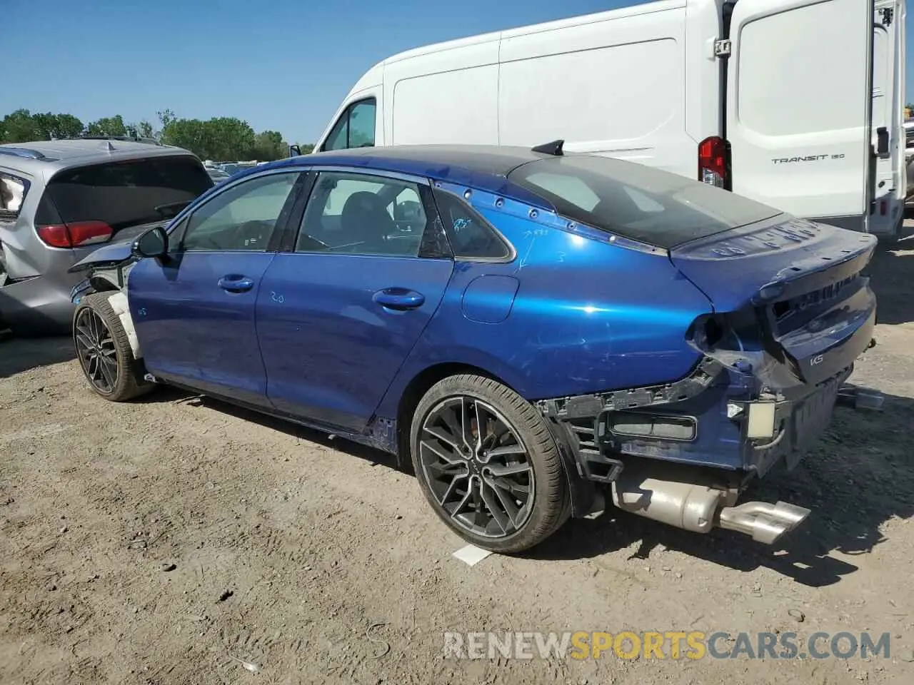 2 Photograph of a damaged car 5XXG44J8XPG212119 KIA K5 2023