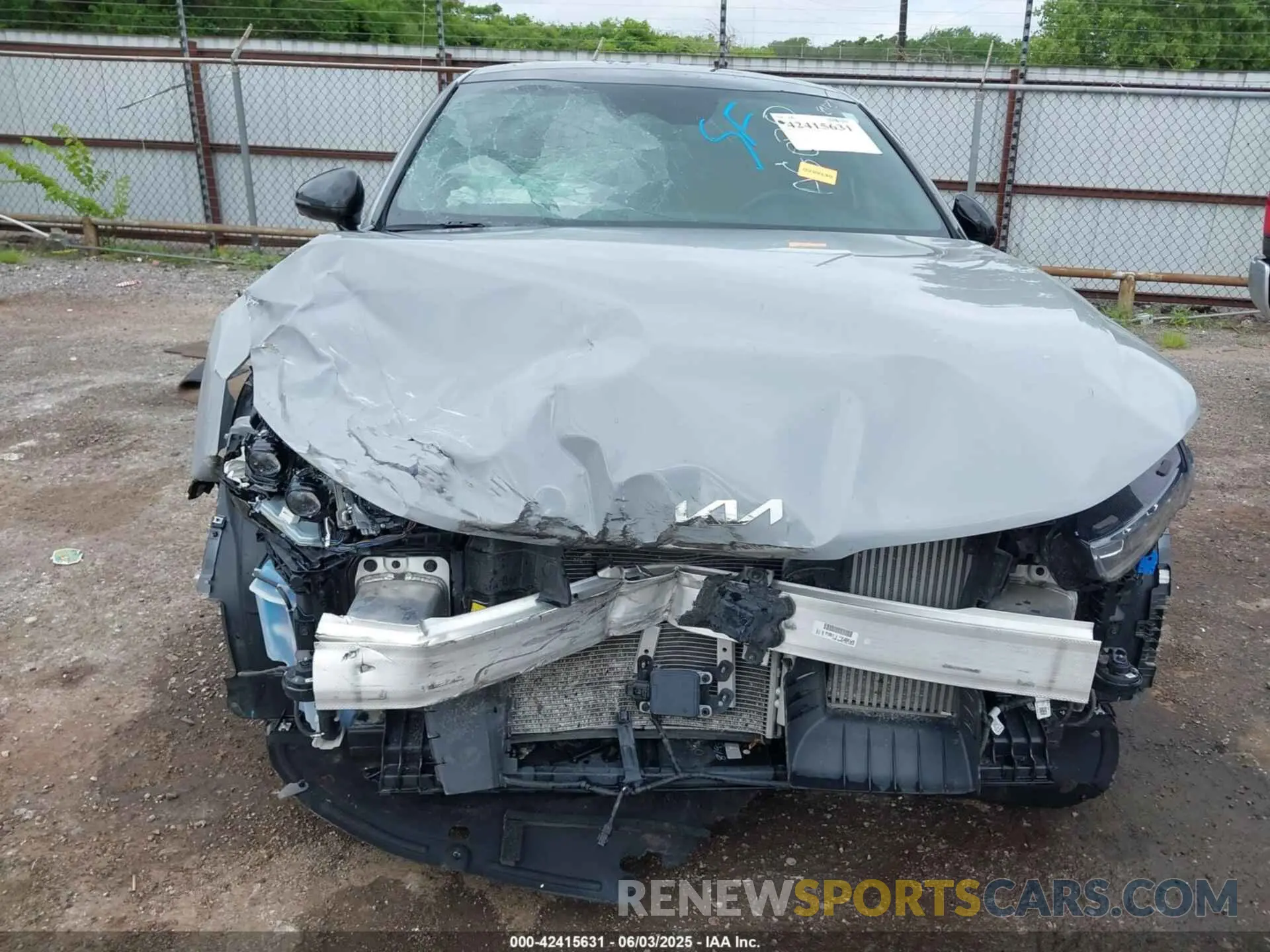 11 Photograph of a damaged car 5XXG44J8XPG218437 KIA K5 2023