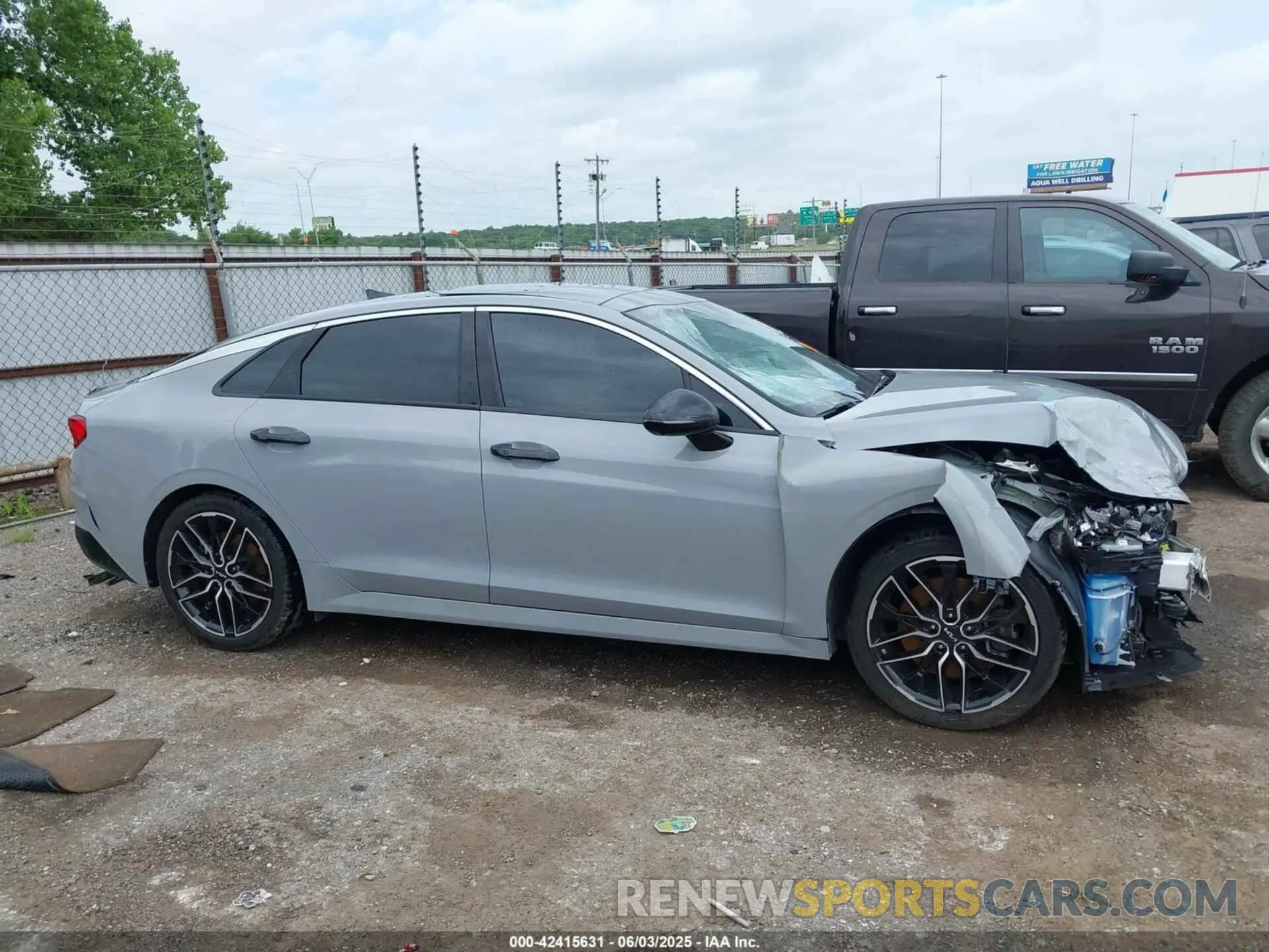 12 Photograph of a damaged car 5XXG44J8XPG218437 KIA K5 2023