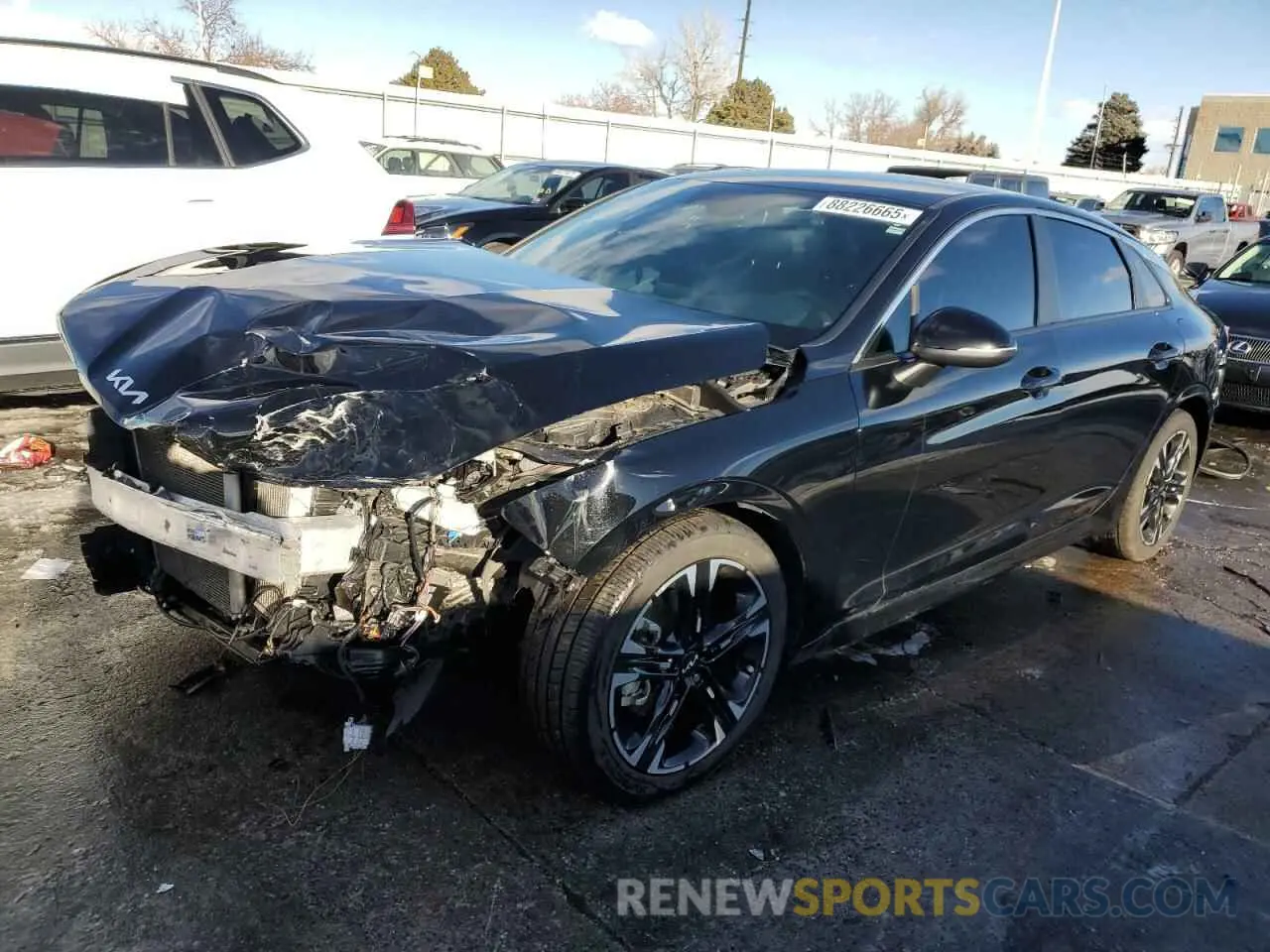 1 Photograph of a damaged car 5XXG64J20PG186619 KIA K5 2023
