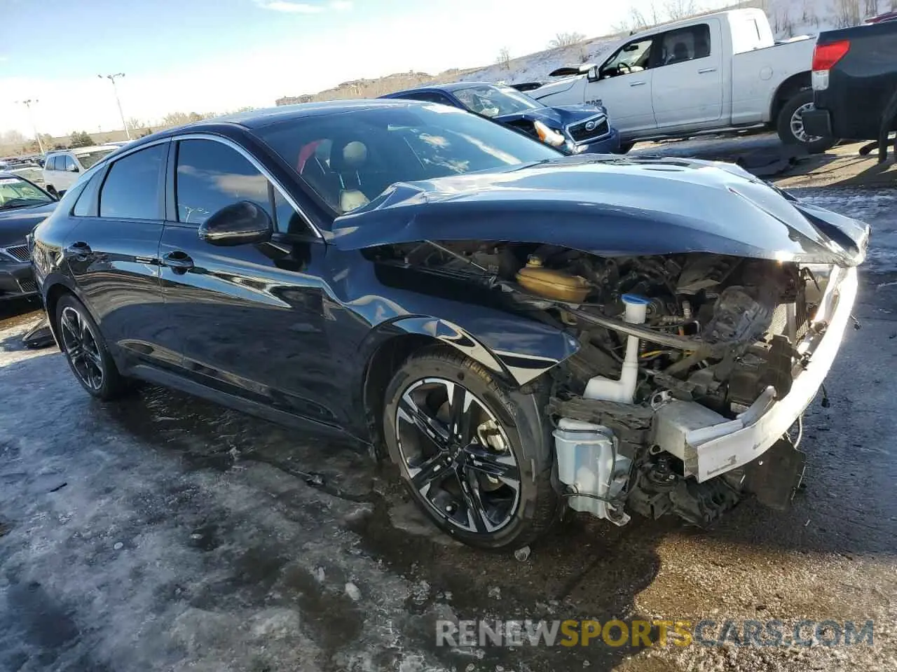 4 Photograph of a damaged car 5XXG64J20PG186619 KIA K5 2023