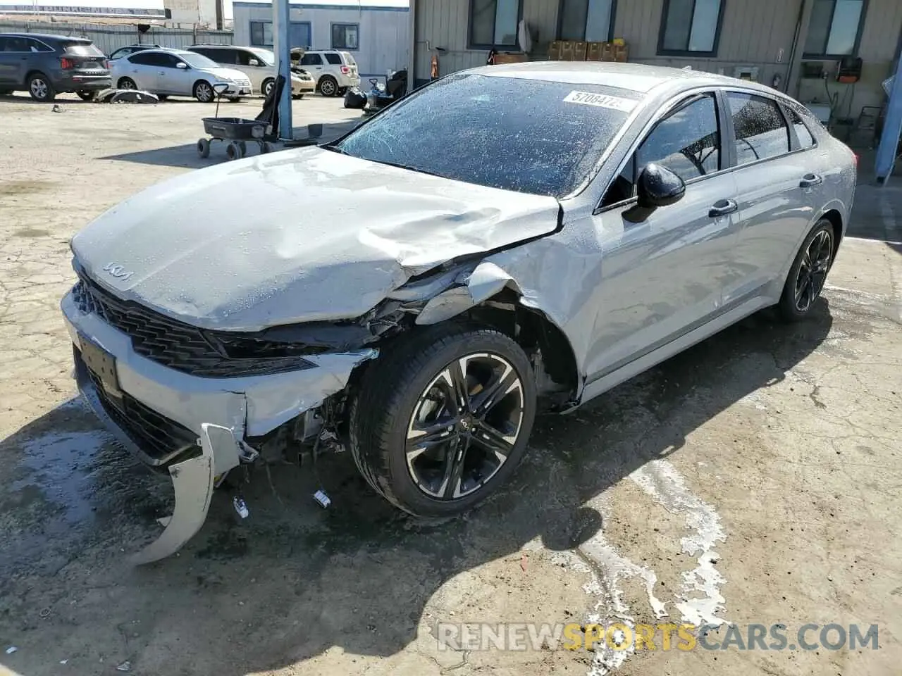 1 Photograph of a damaged car 5XXG64J20PG202172 KIA K5 2023