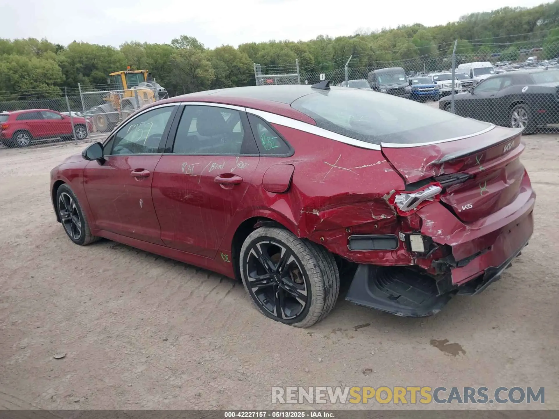 3 Photograph of a damaged car 5XXG64J20PG204987 KIA K5 2023