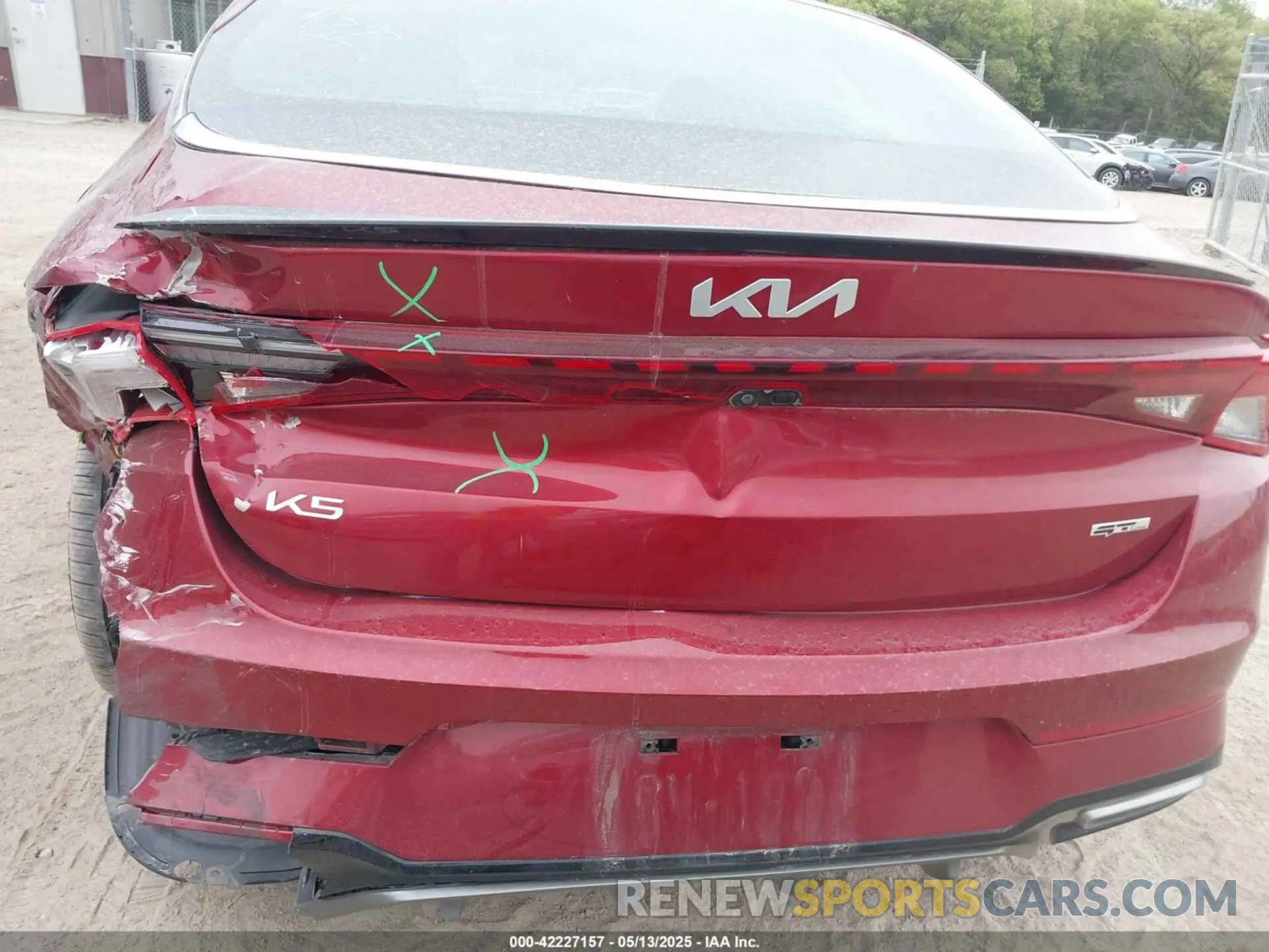 6 Photograph of a damaged car 5XXG64J20PG204987 KIA K5 2023