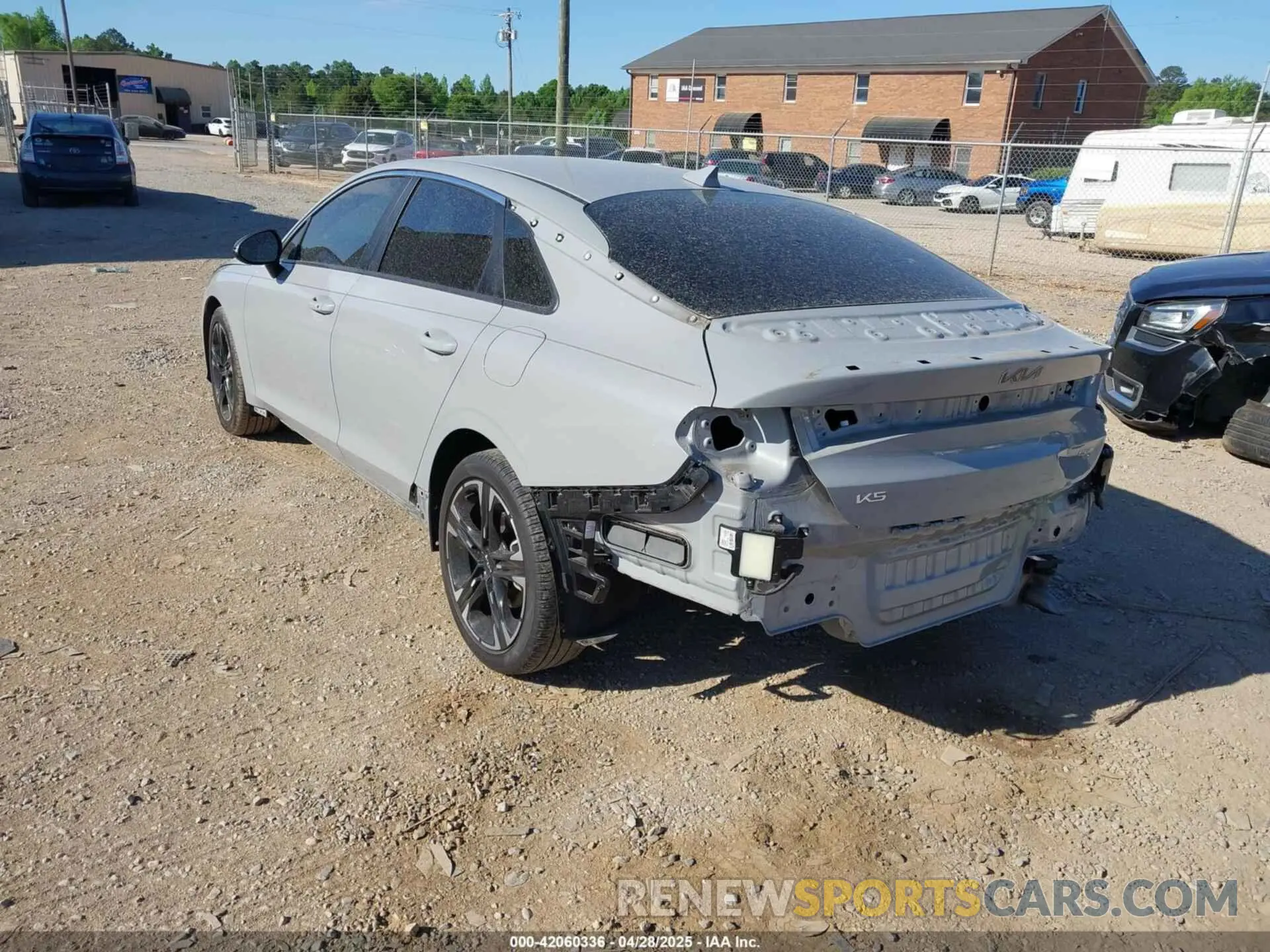 3 Photograph of a damaged car 5XXG64J20PG206965 KIA K5 2023