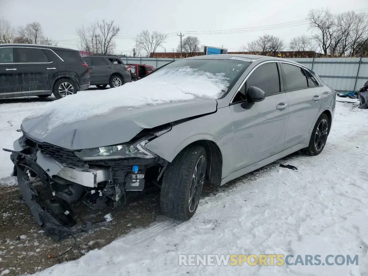 1 Photograph of a damaged car 5XXG64J20PG209123 KIA K5 2023