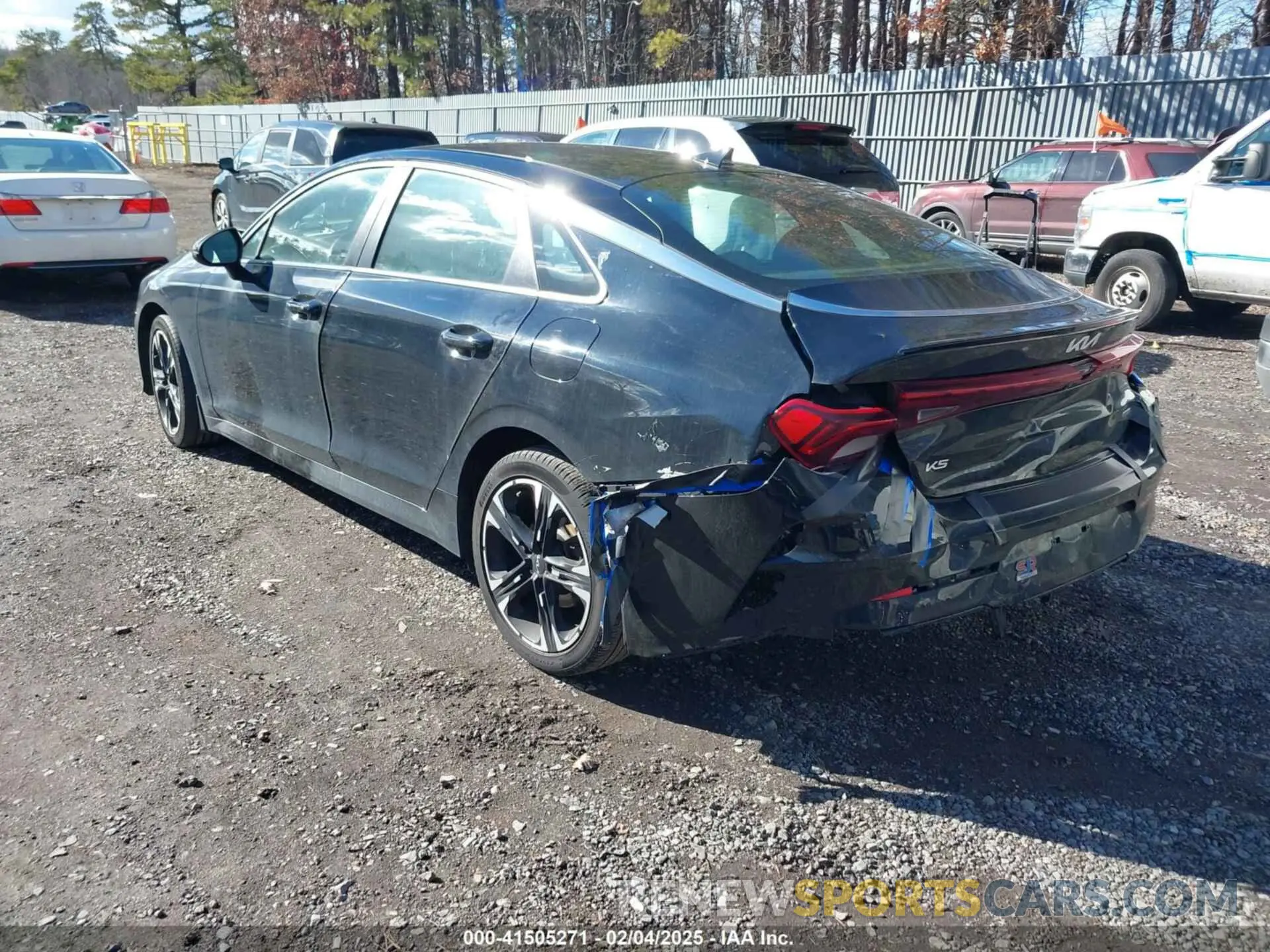 3 Photograph of a damaged car 5XXG64J20PG216184 KIA K5 2023