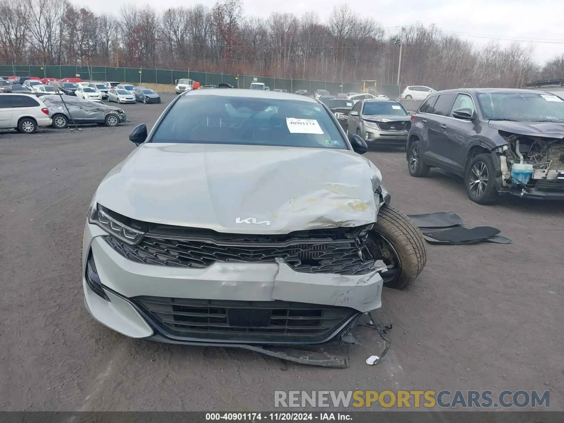 12 Photograph of a damaged car 5XXG64J21PG187018 KIA K5 2023