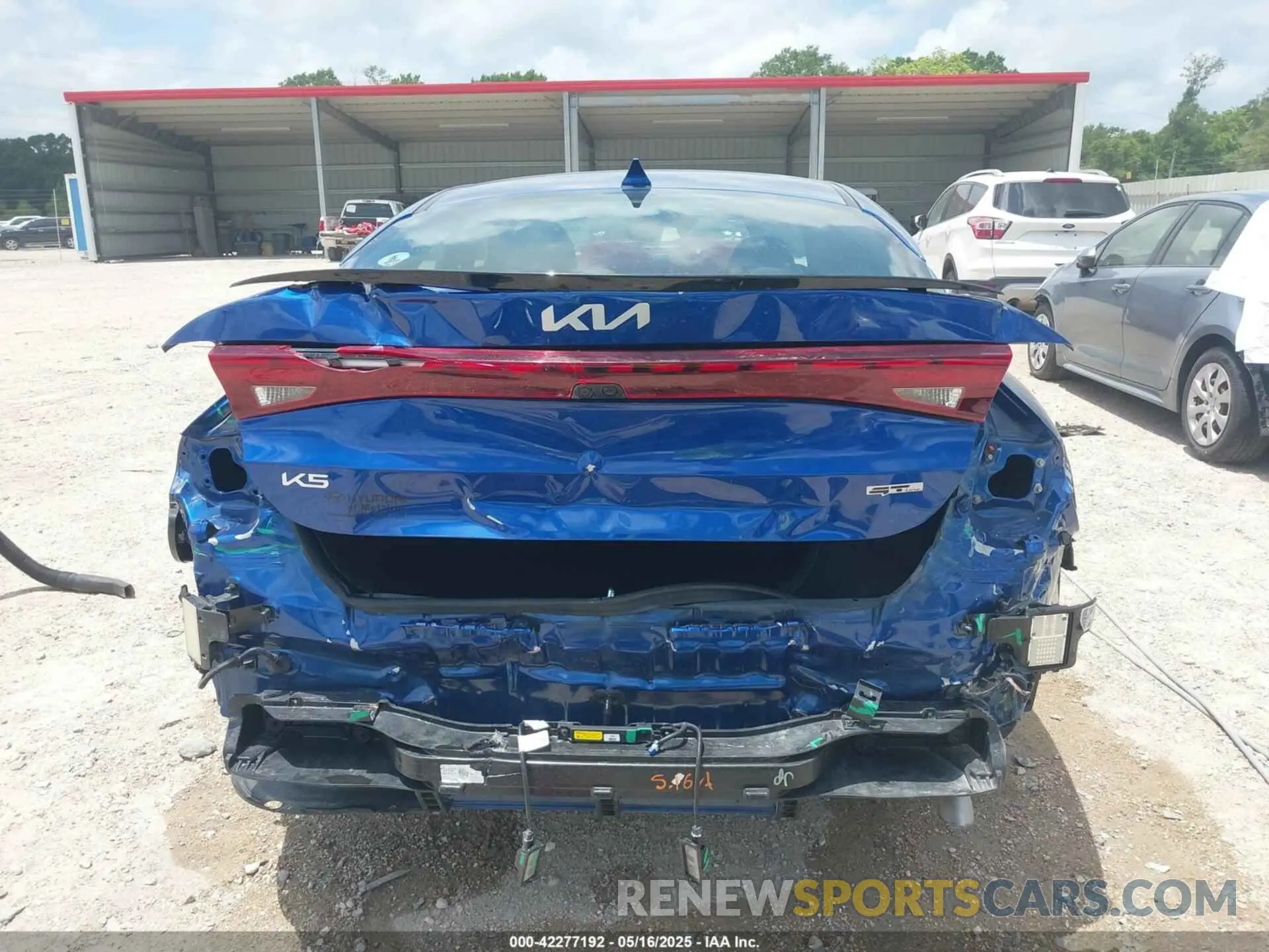17 Photograph of a damaged car 5XXG64J21PG226030 KIA K5 2023