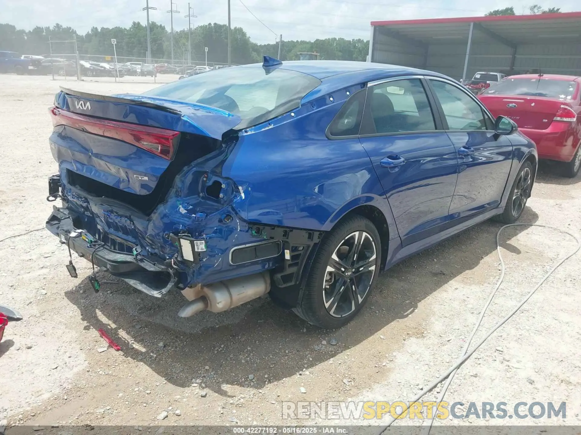 4 Photograph of a damaged car 5XXG64J21PG226030 KIA K5 2023