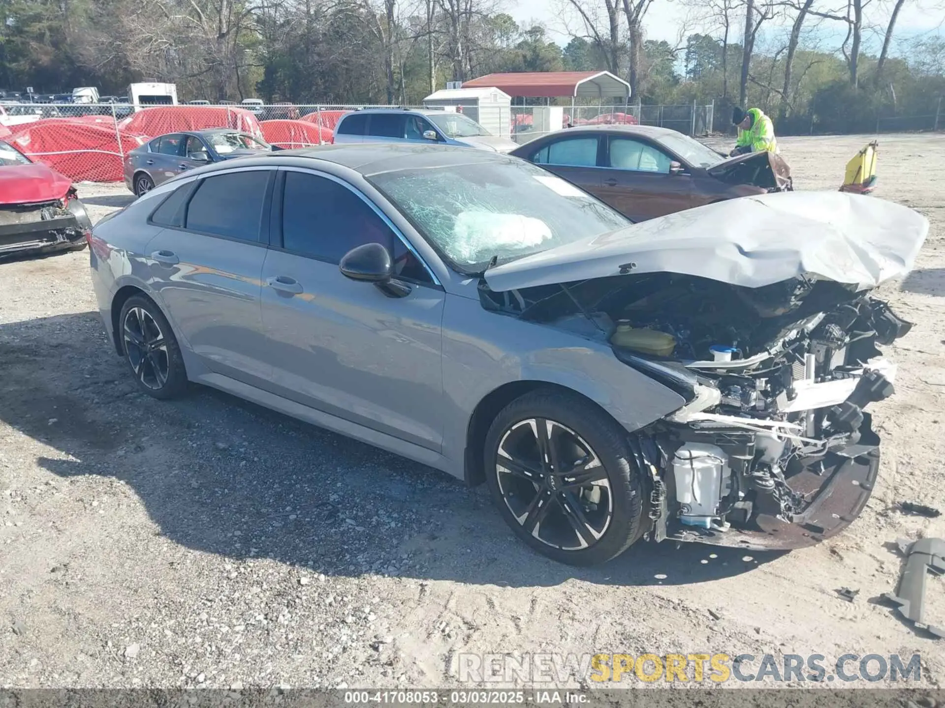 1 Photograph of a damaged car 5XXG64J22PG187058 KIA K5 2023