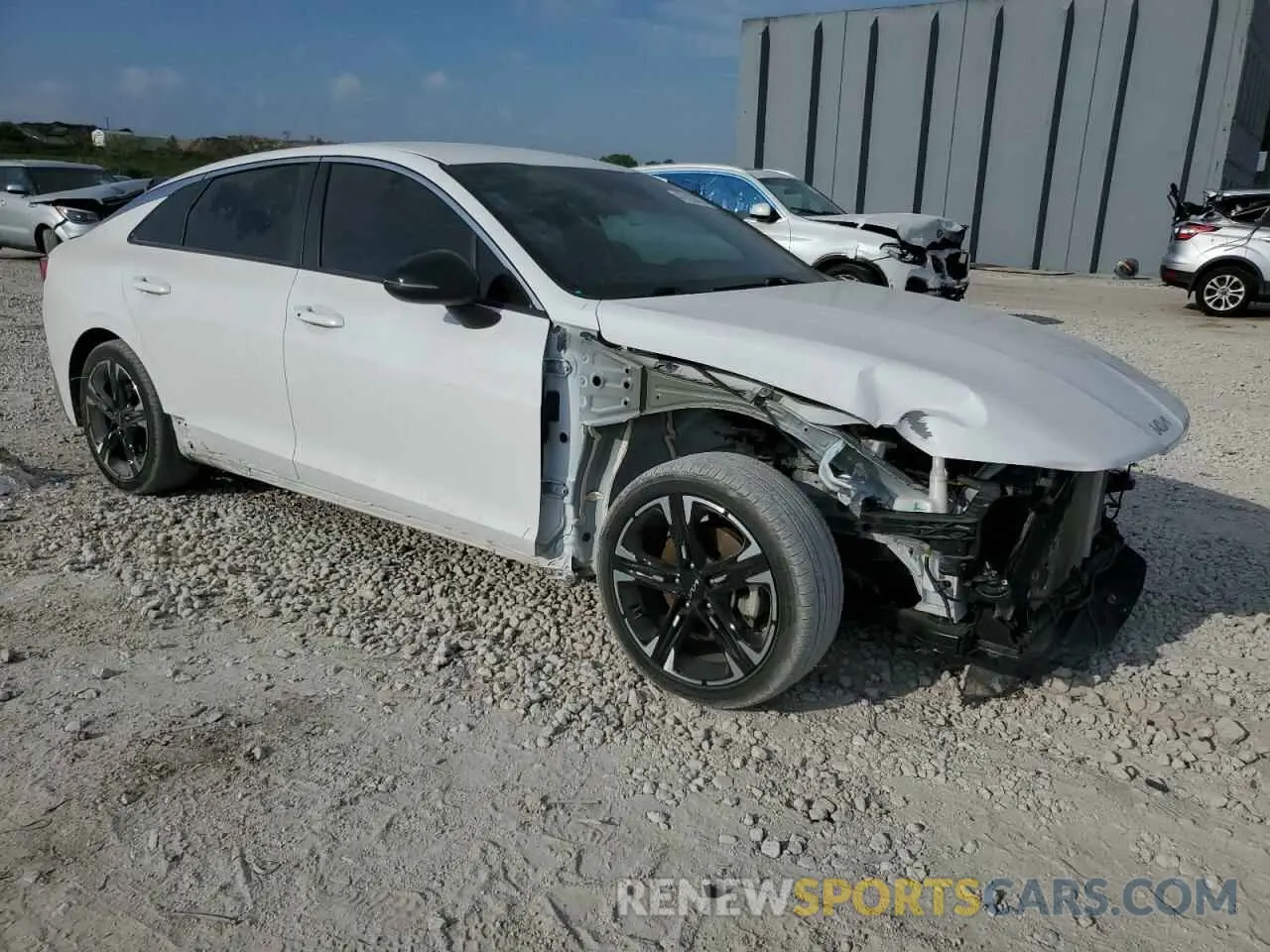 4 Photograph of a damaged car 5XXG64J22PG223685 KIA K5 2023