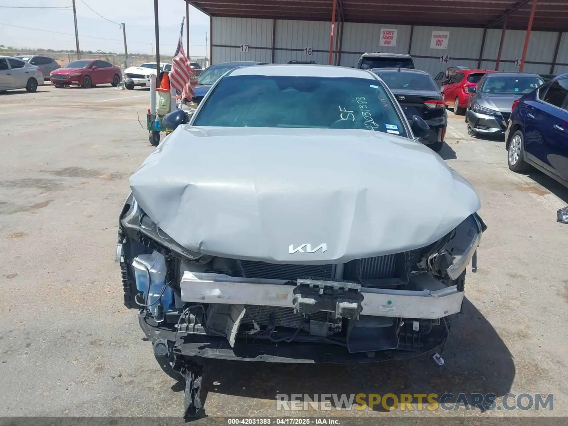 13 Photograph of a damaged car 5XXG64J23PG176084 KIA K5 2023