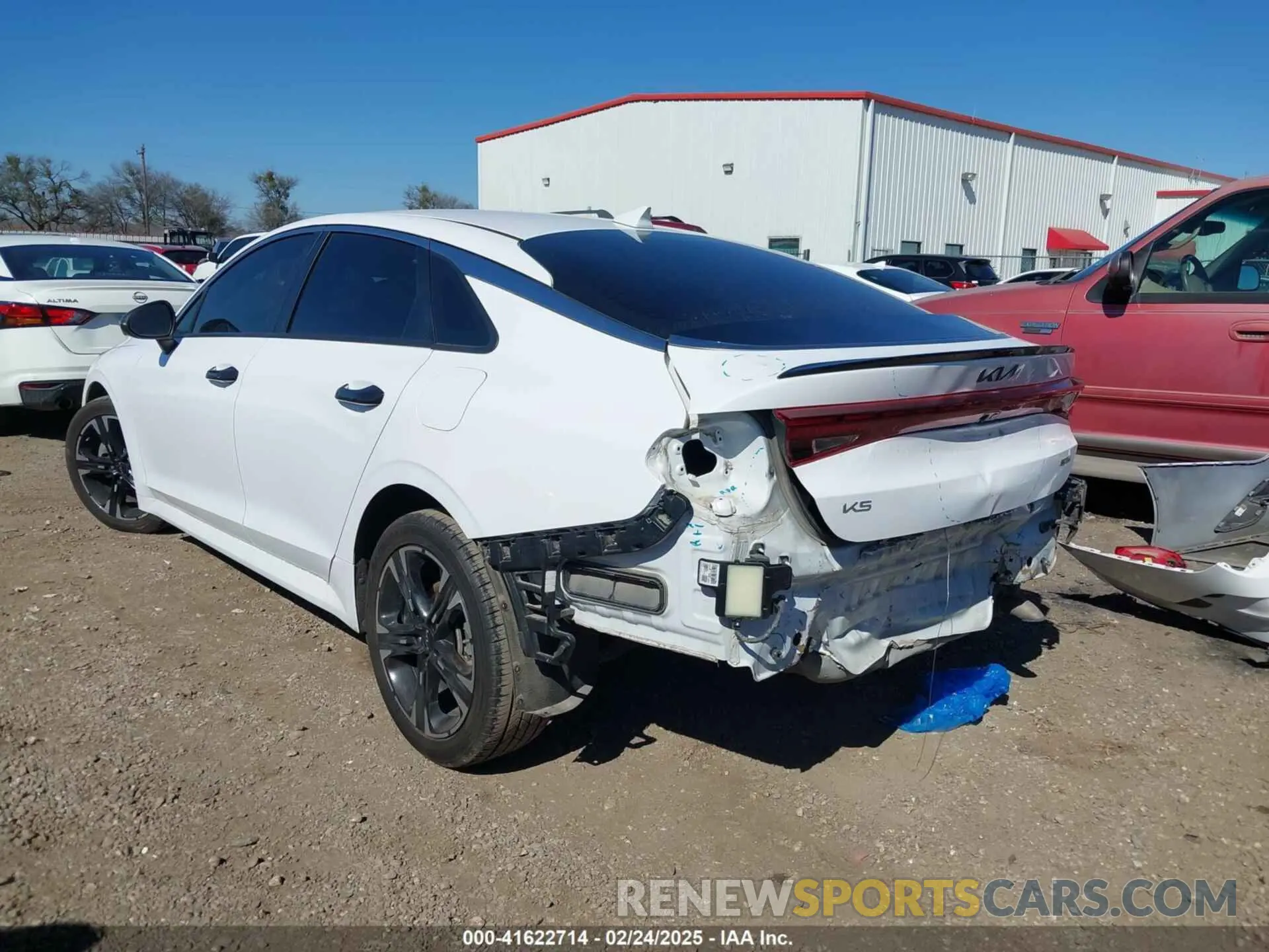3 Photograph of a damaged car 5XXG64J23PG184492 KIA K5 2023