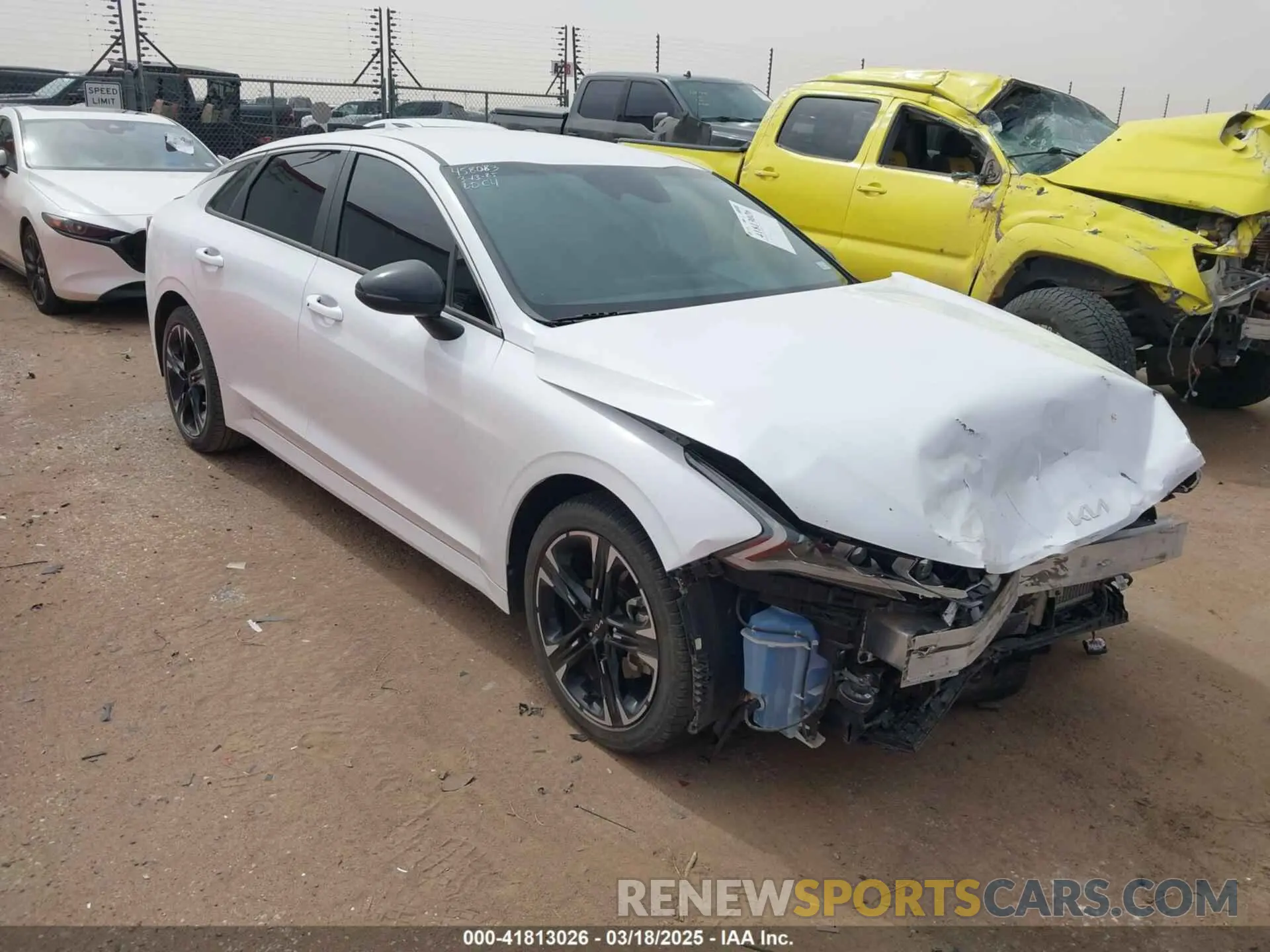 1 Photograph of a damaged car 5XXG64J23PG210833 KIA K5 2023