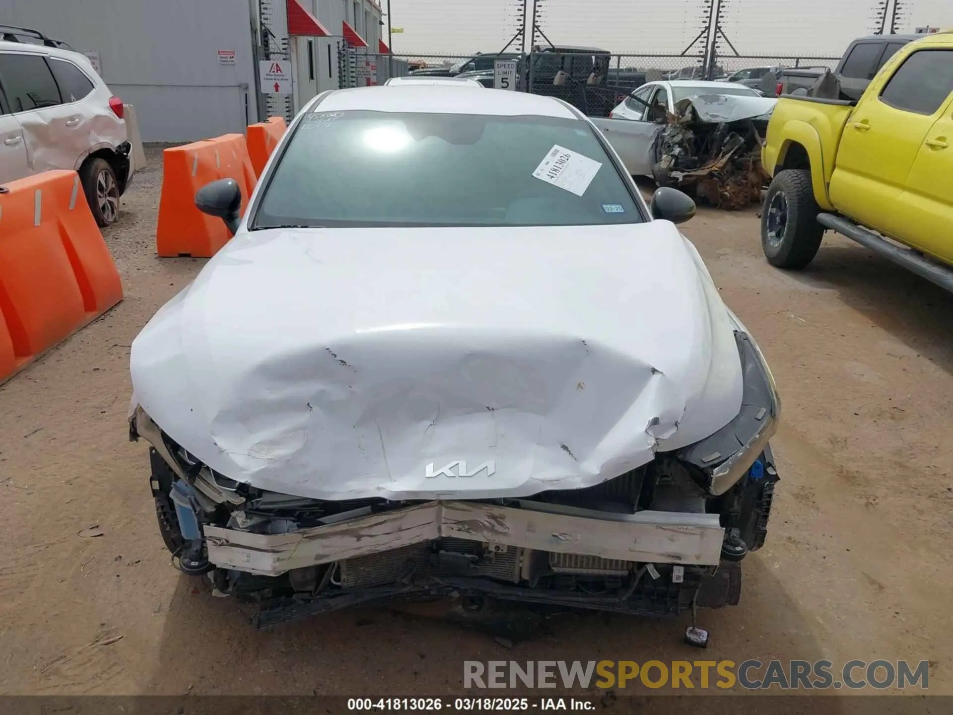 13 Photograph of a damaged car 5XXG64J23PG210833 KIA K5 2023