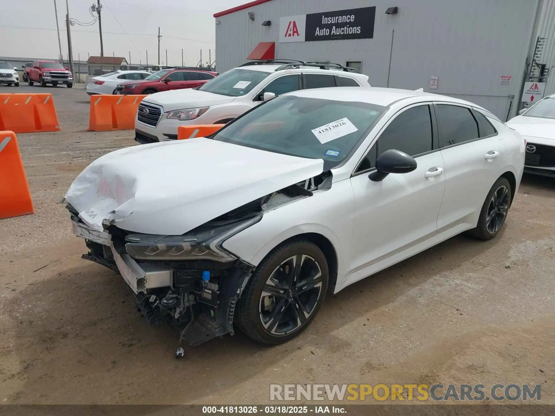 2 Photograph of a damaged car 5XXG64J23PG210833 KIA K5 2023